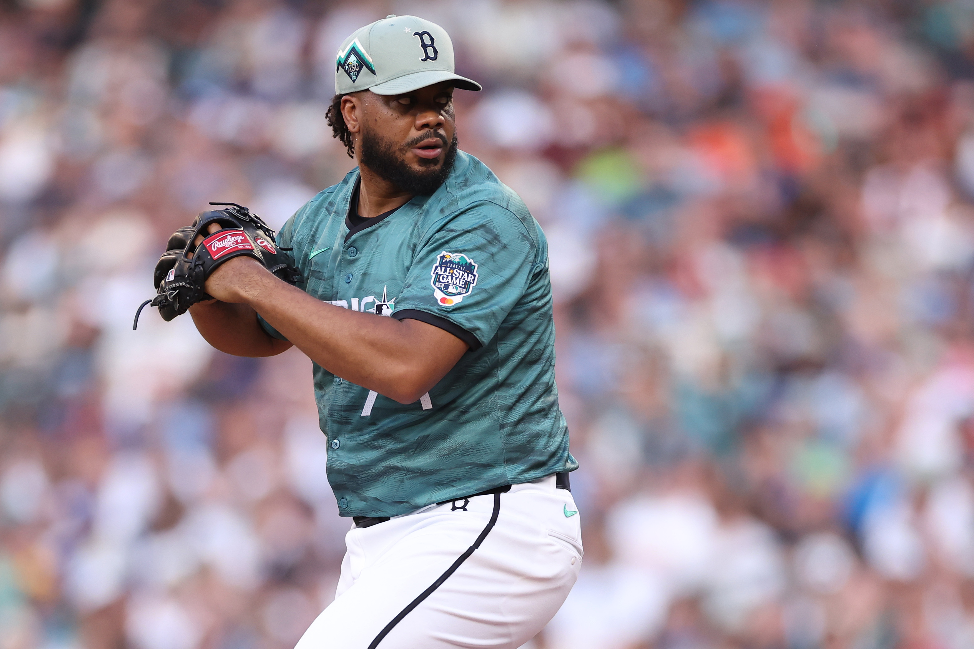 One batter, one strikeout in brief All-Star Game appearance for Red Sox  closer Kenley Jansen - The Boston Globe
