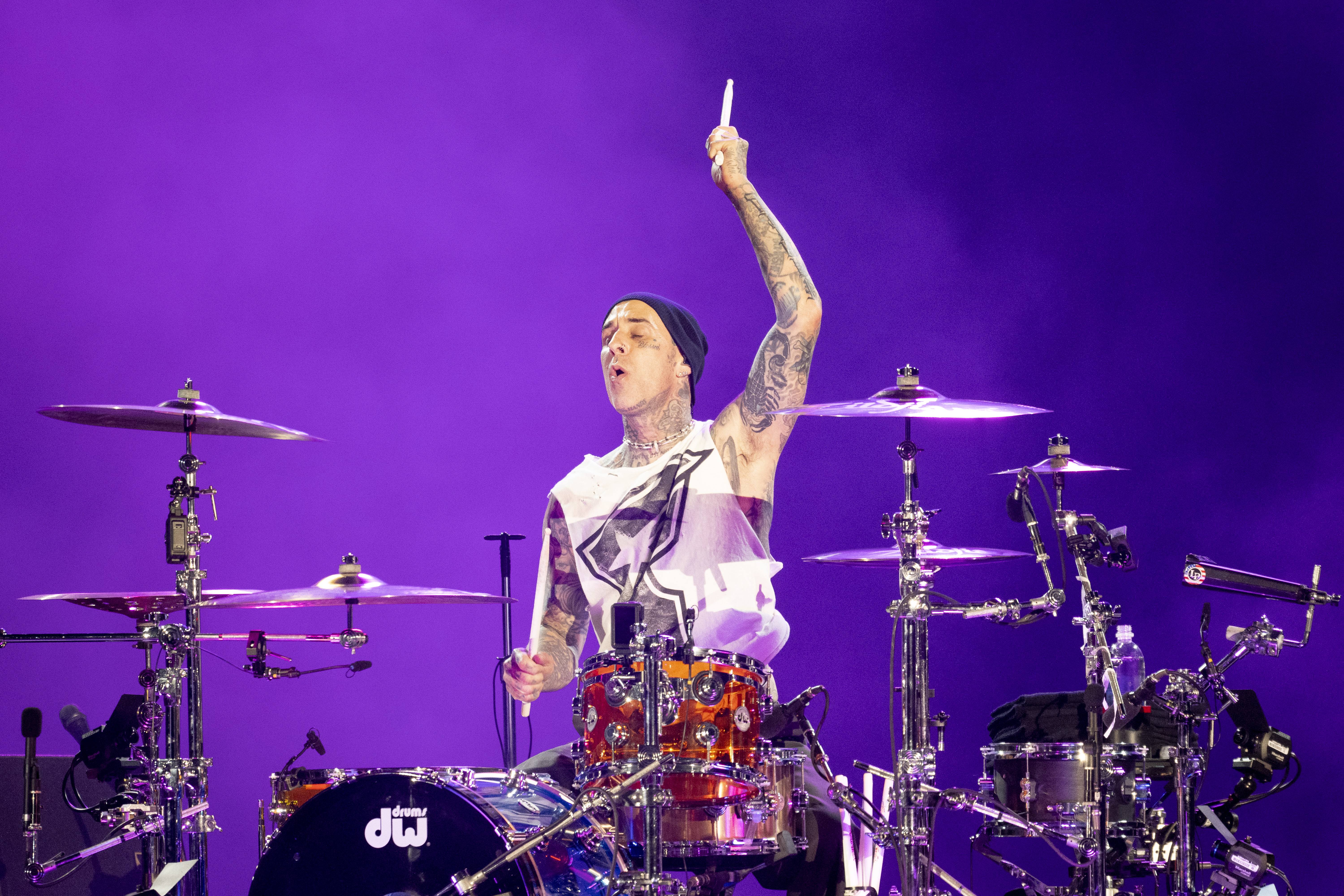 Blink-182 brings youthful hijinks to Fenway Park in Boston