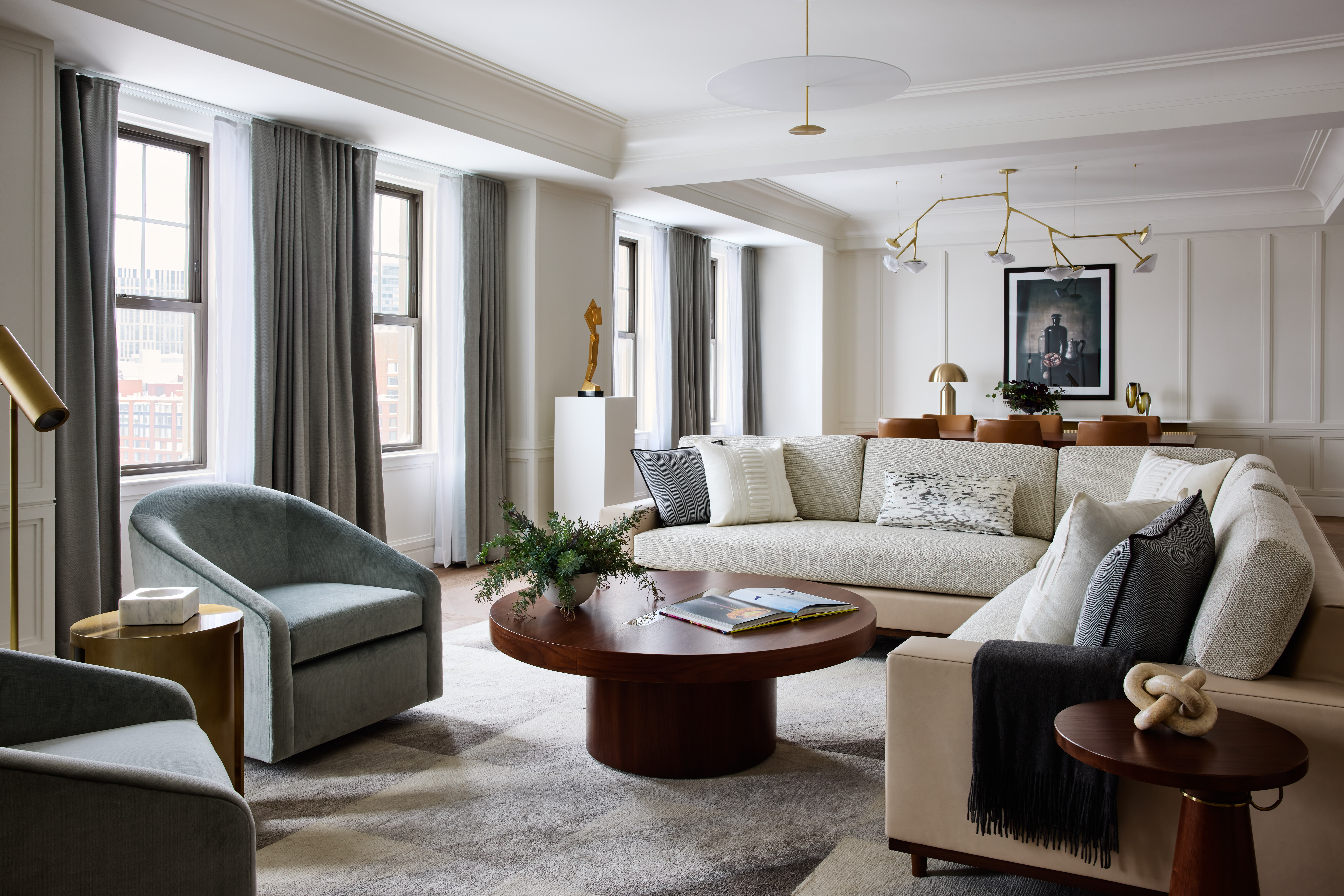 A view of the Mansion suite.