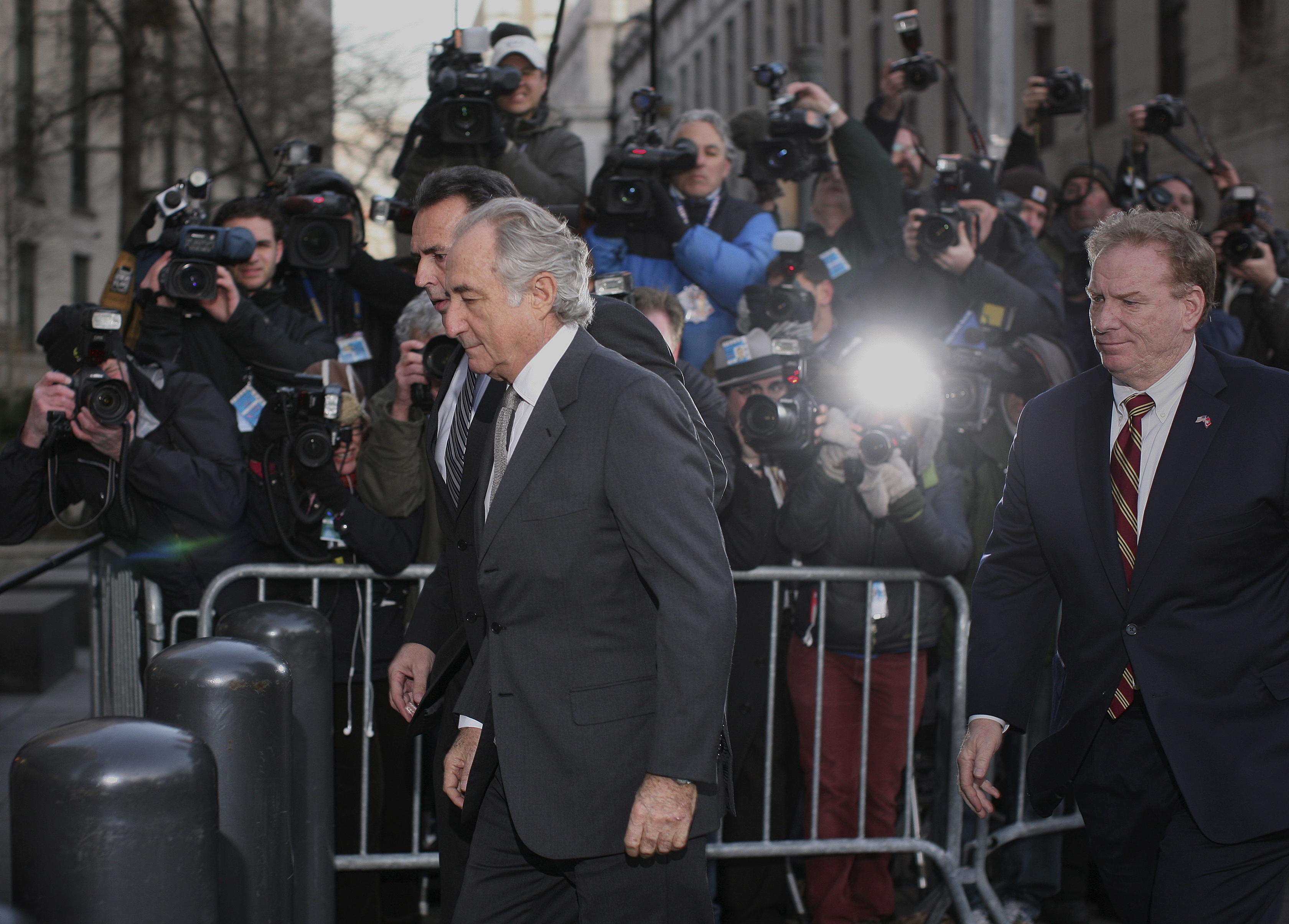 Mr. Madoff, arriving at federal court in New York on March 12, 2009.