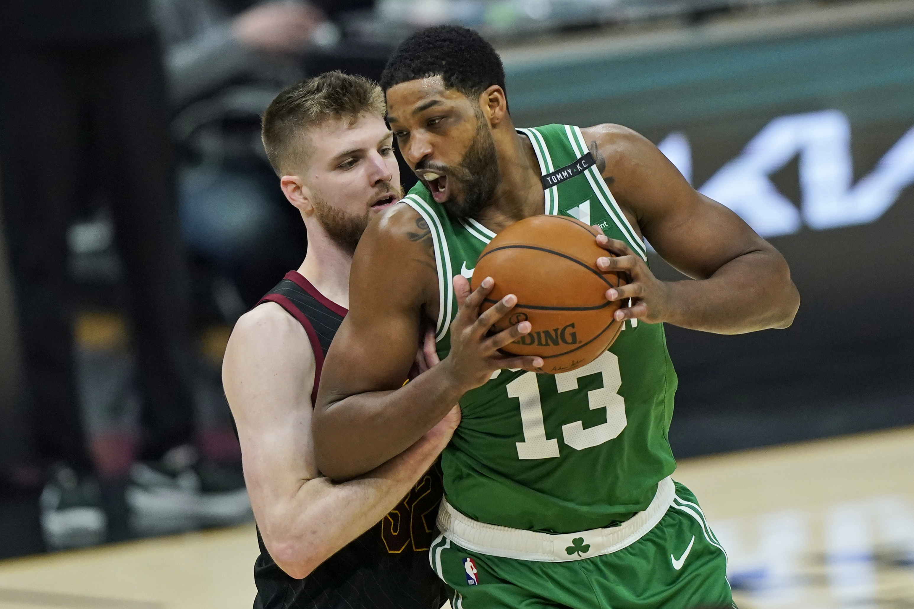Tristan Thompson had 10 points for the Celtics Wednesday night.