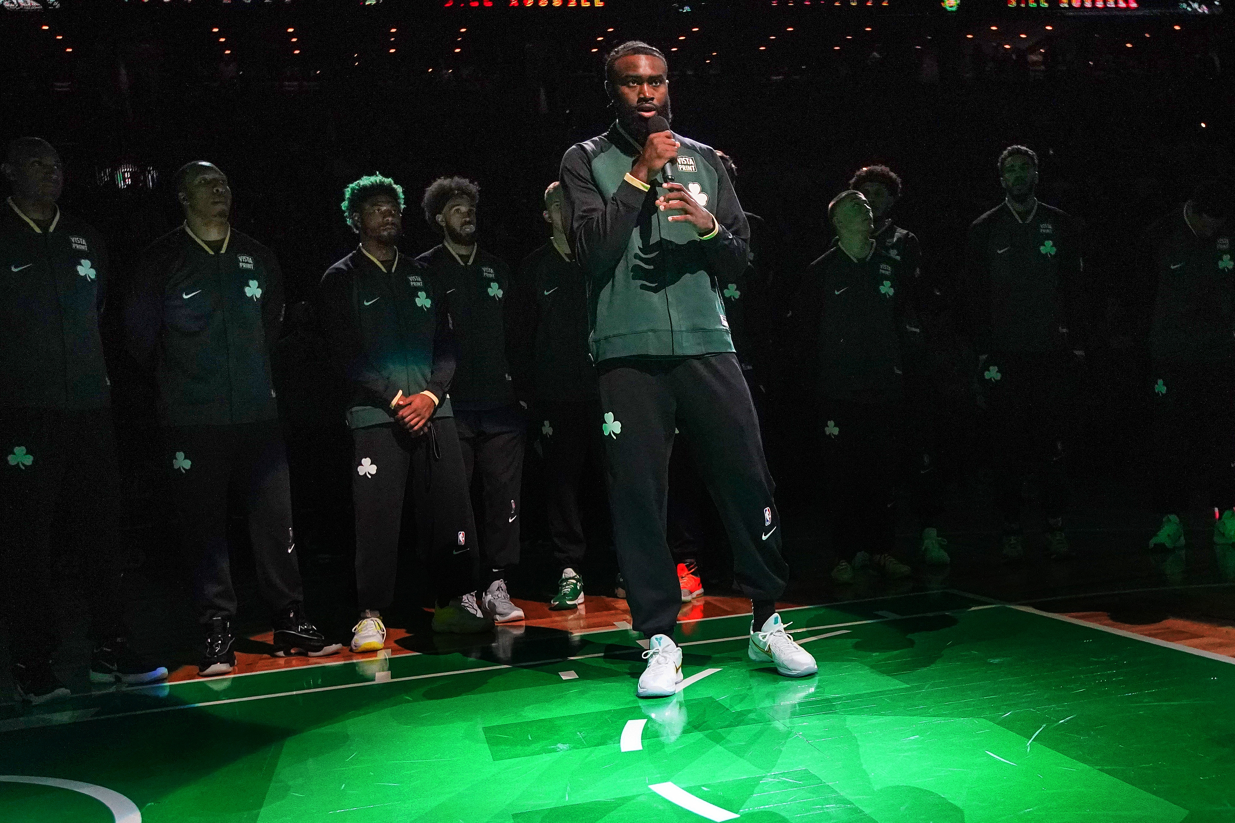Boston Celtics honor late Bill Russell with special City Edition
