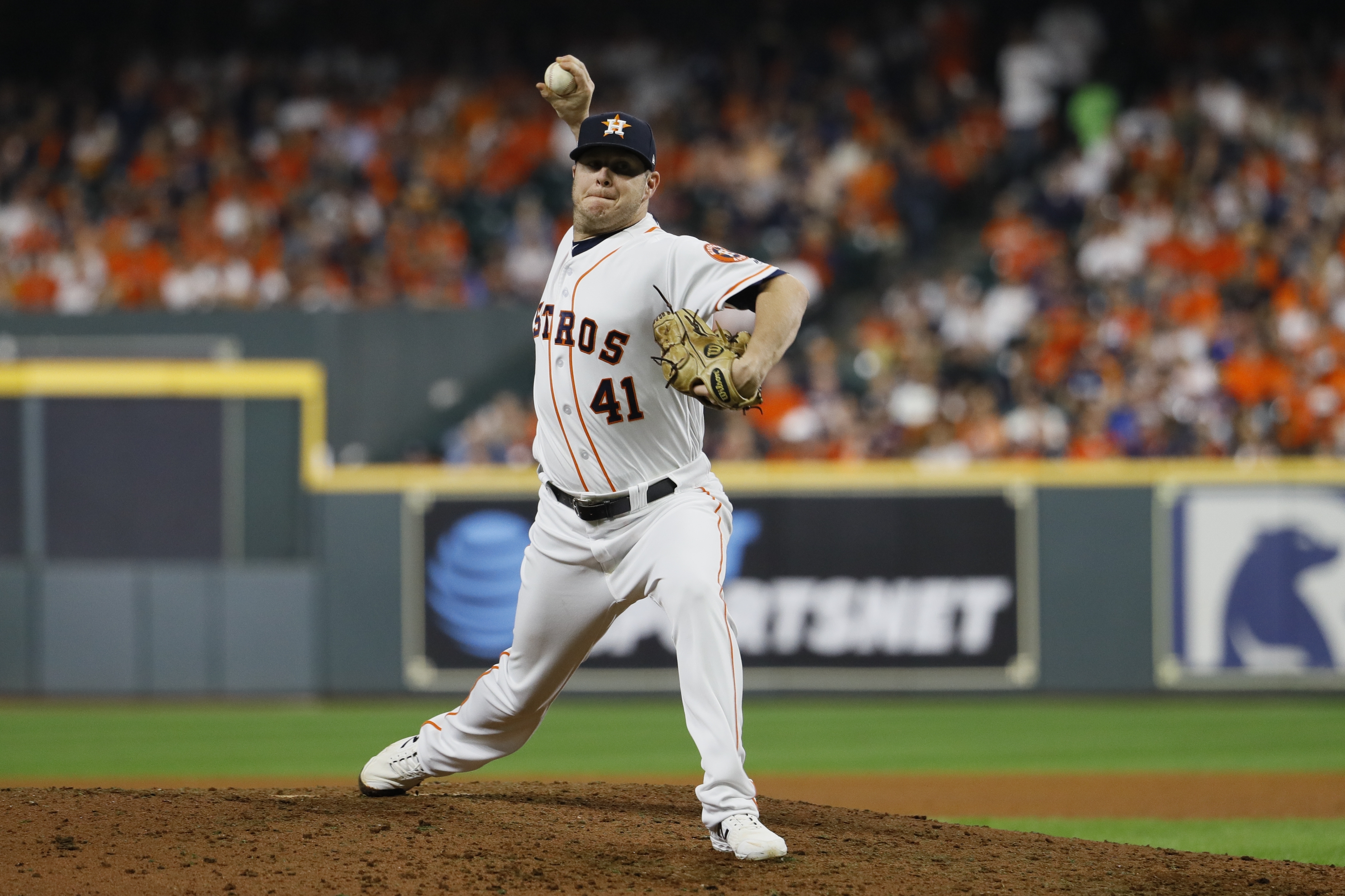 Brad Peacock spent eight seasons with the Astros.