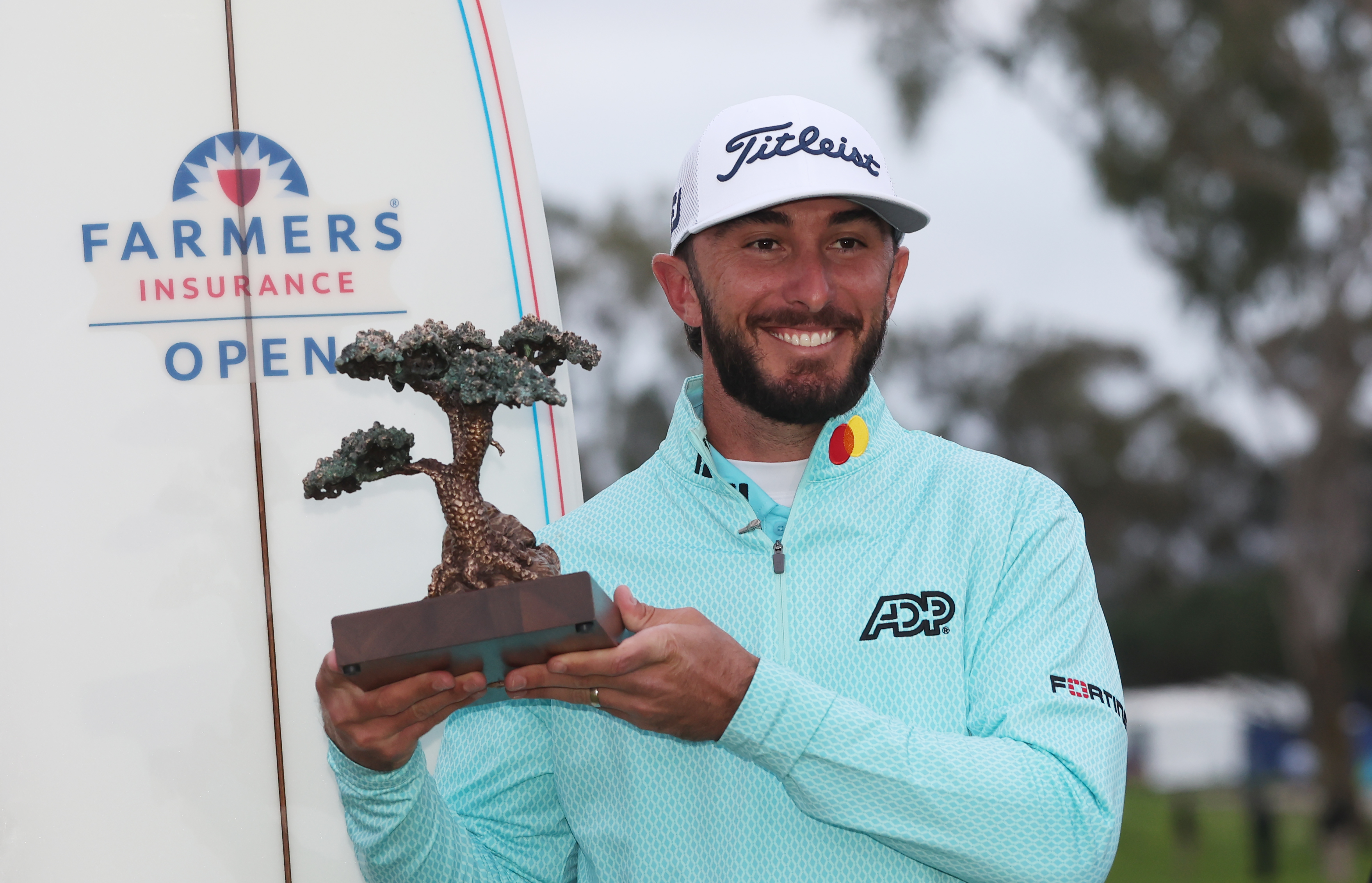 Max Homa rallied from five shots back to win Farmers Open at Torrey Pines
