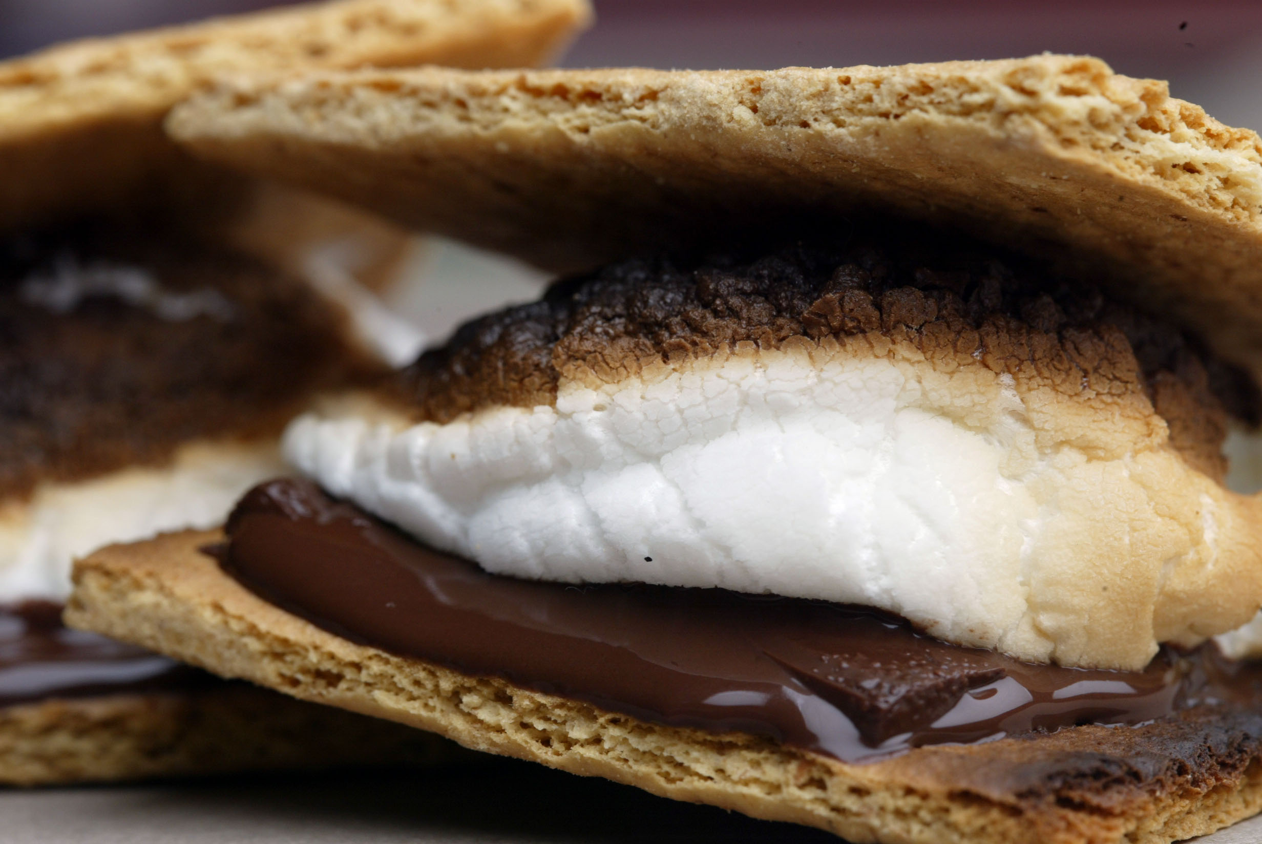 S'mores are another reason to love camping.