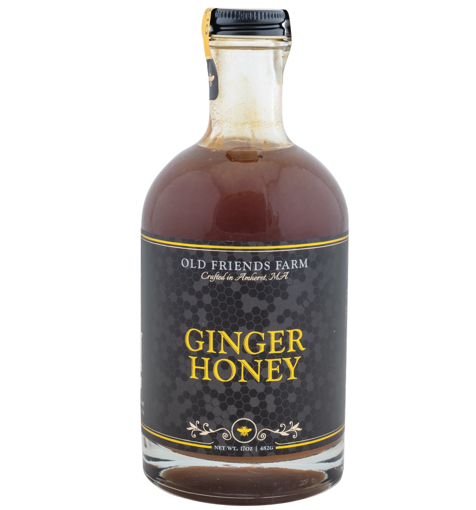 Old Friends Farms' Ginger Honey syrup.