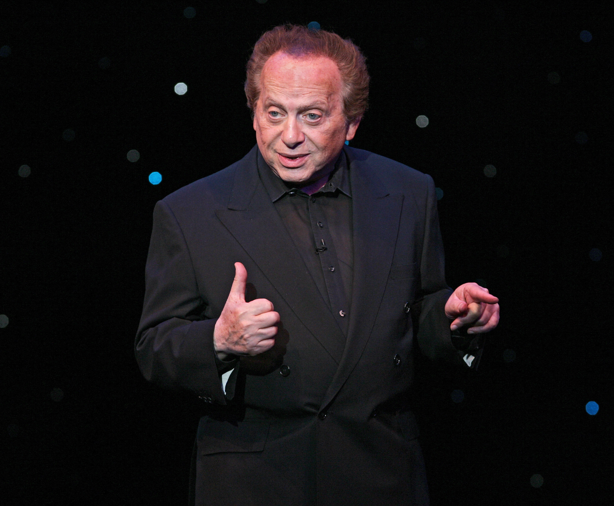 Jackie Mason at the Belasco Theater in Manhattan, March 8, 2005.