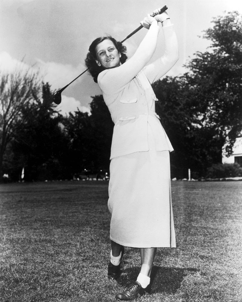 Babe Didrikson Zaharias won 10 LPGA titles.