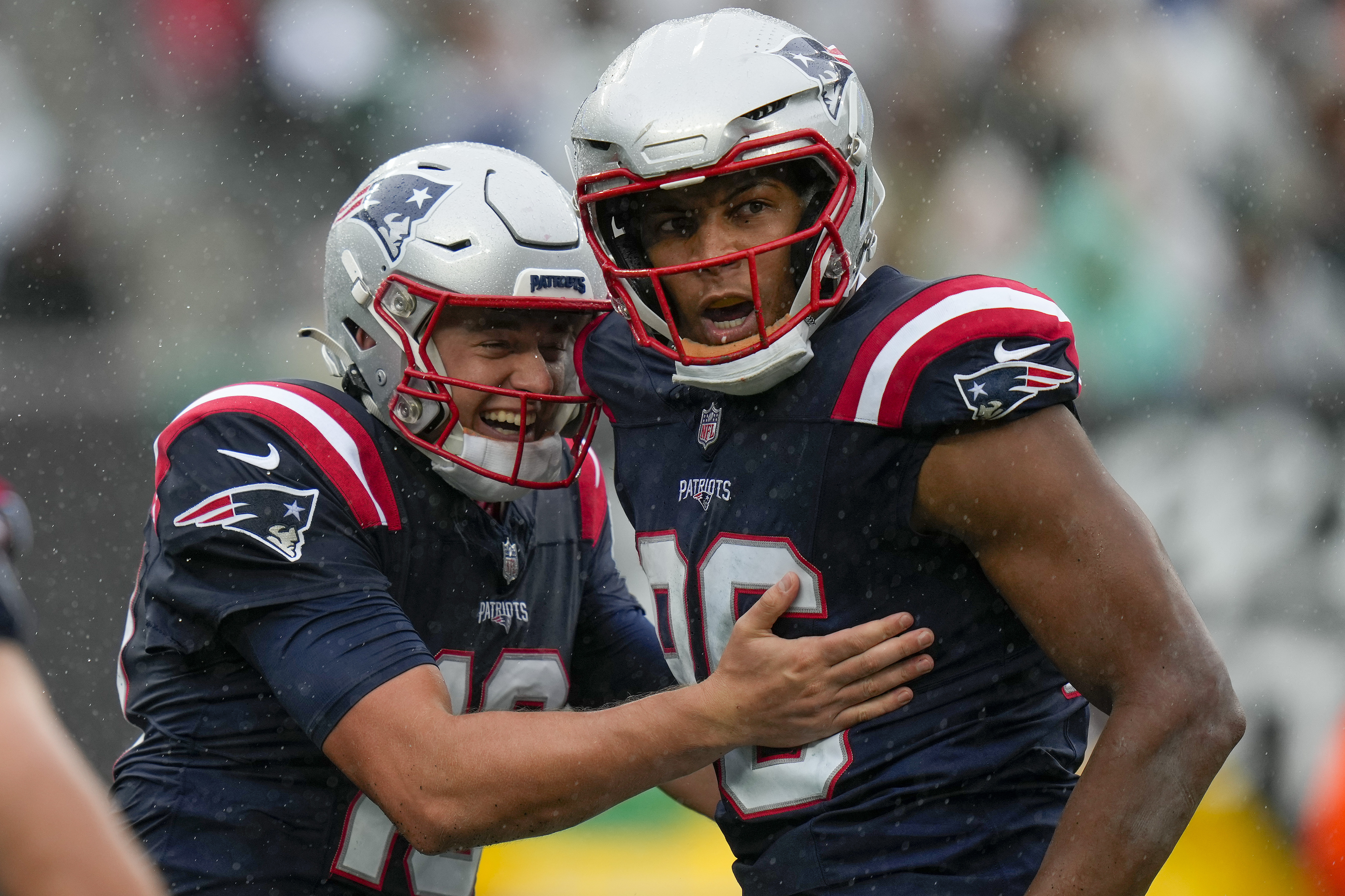 WATCH: New England Patriots Mac Jones Passes to Pharaoh Brown for