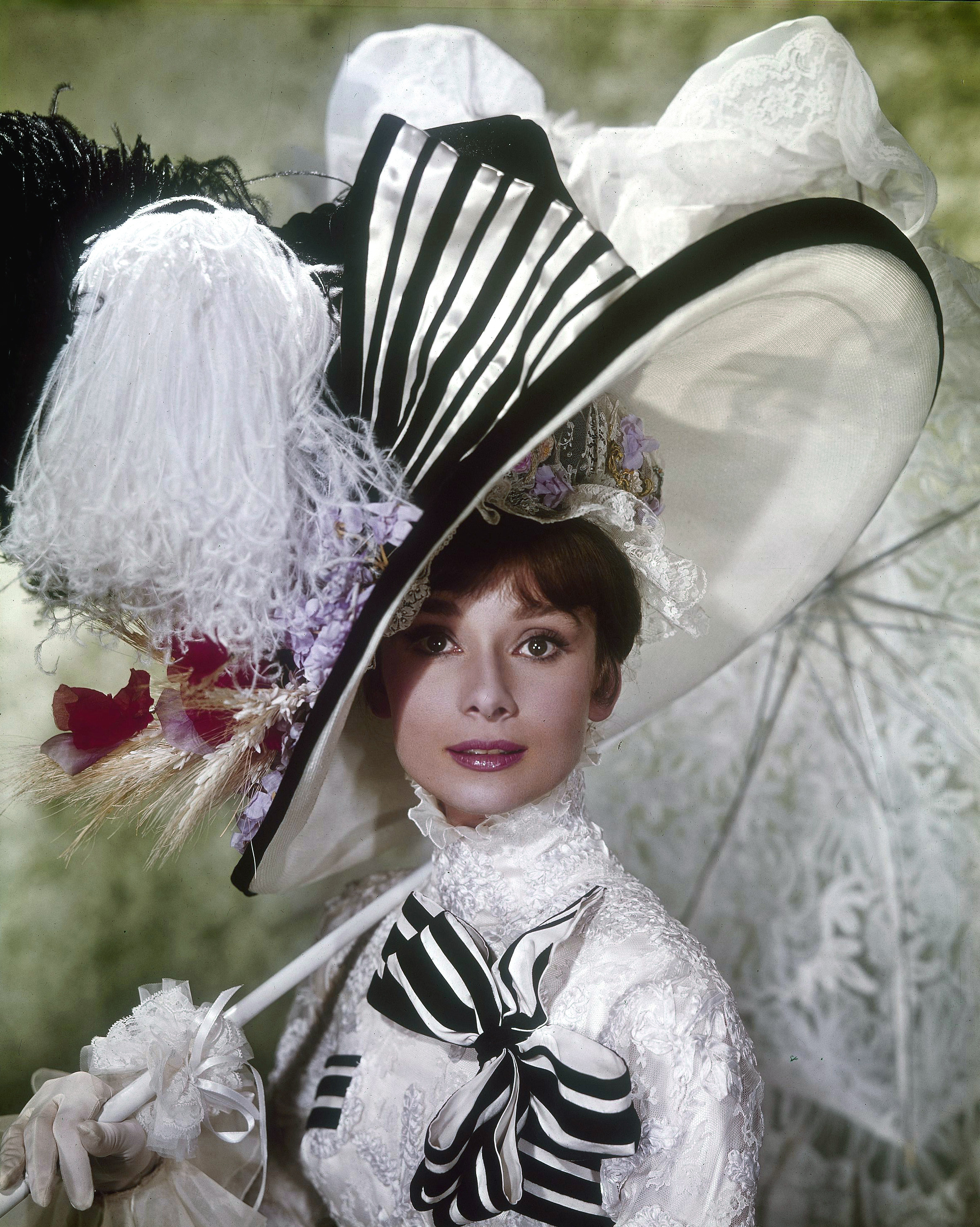 Audrey Hepburn in "My Fair Lady." No, that wasn't her singing. It was Marni Nixon.