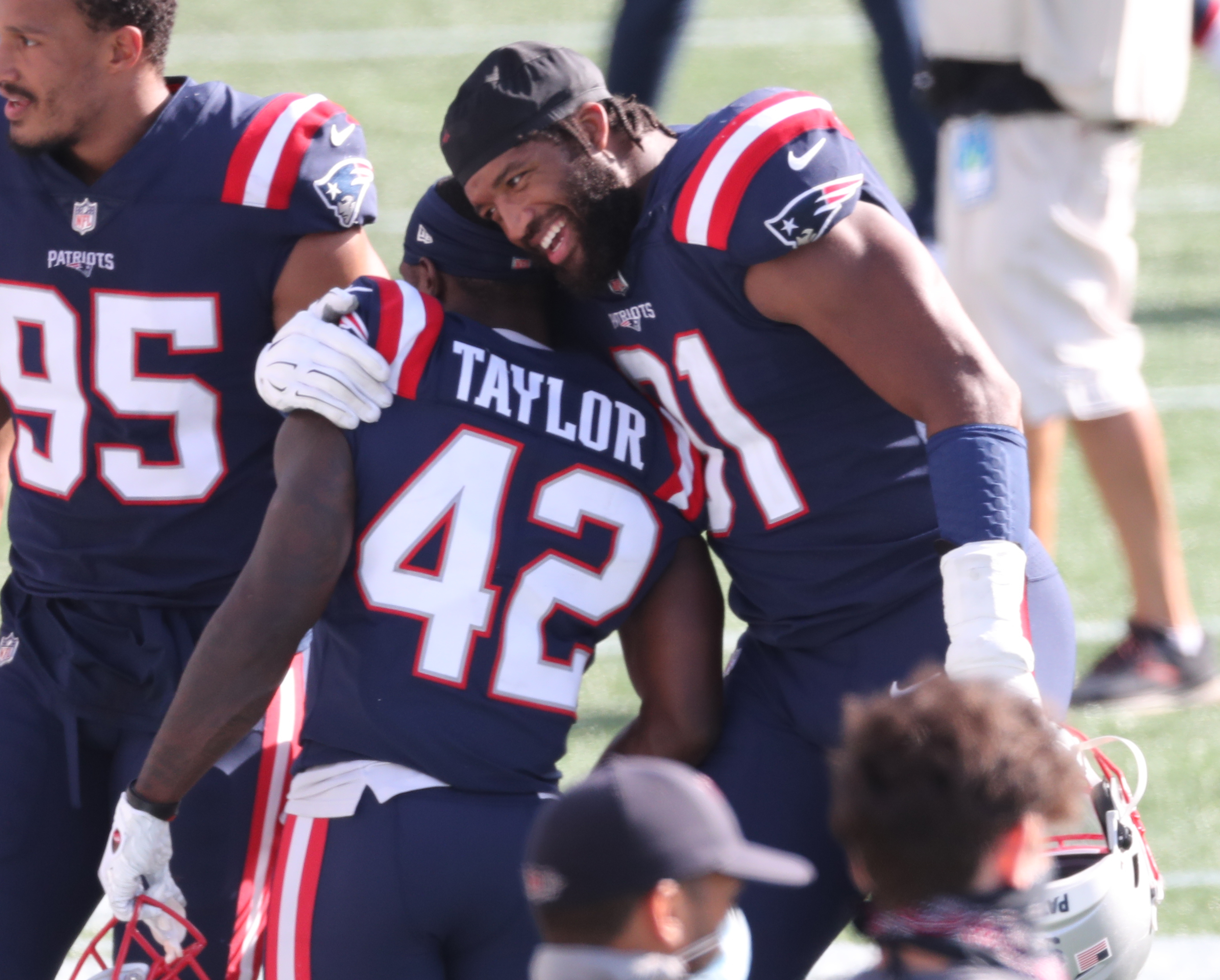 He can do everything.' How undrafted rookie J.J. Taylor earned his playing  time with the Patriots