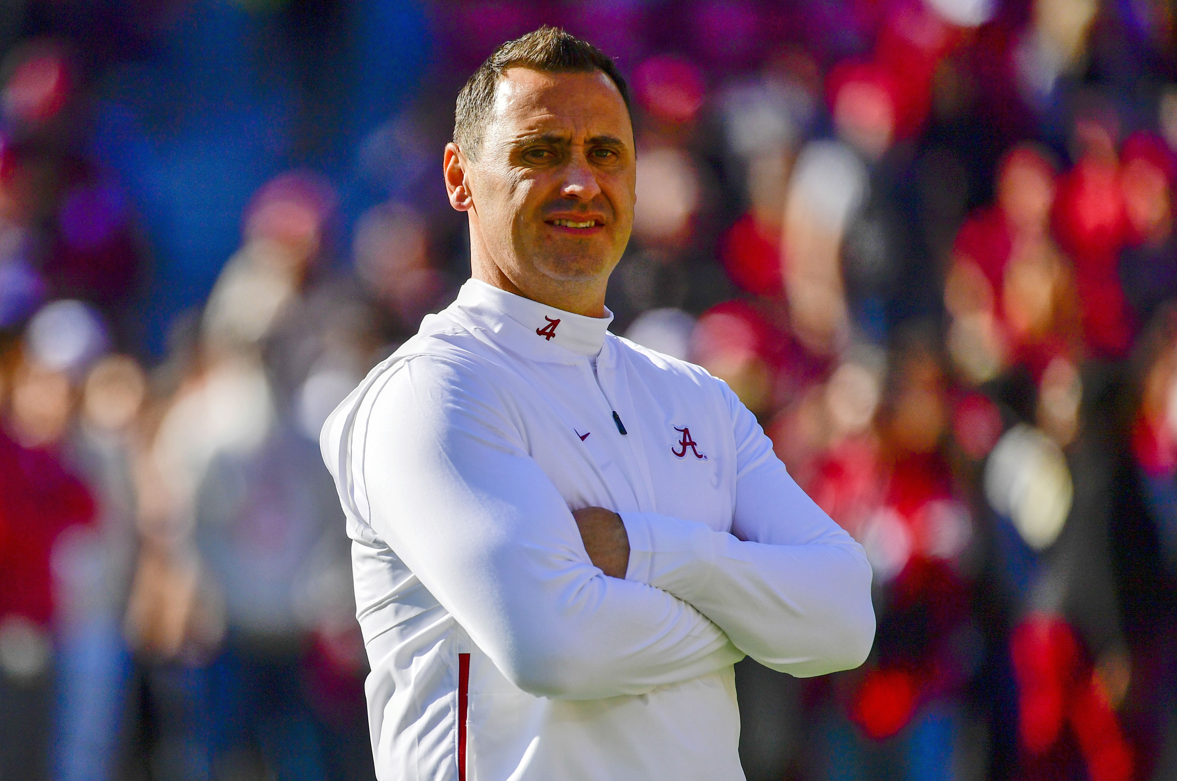Steve Sarkisian spent two seasons as the offensive coordinator and quarterbacks coach at Alabama.