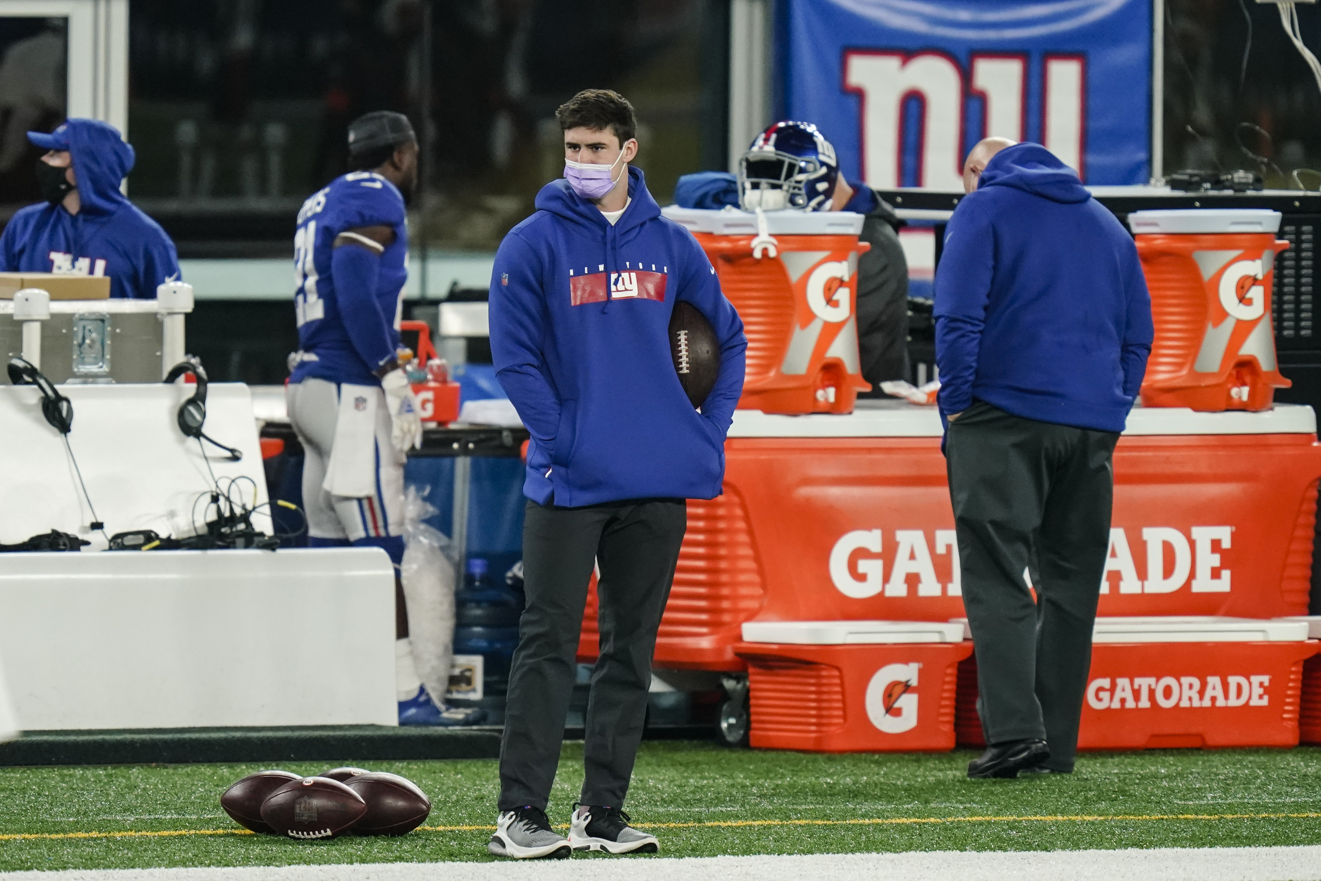 Daniel Jones inching closer to Giants return from concussion