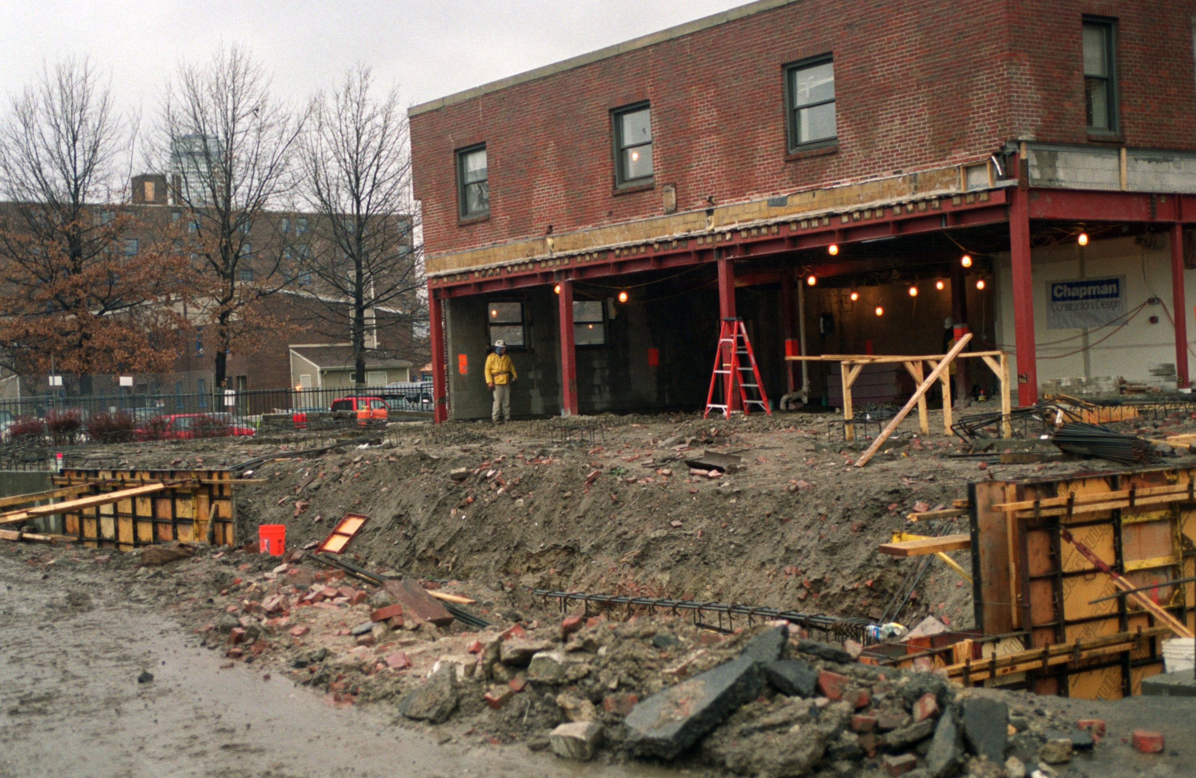 Construction of a new and expanded home for Rosie’s Place in 1999.