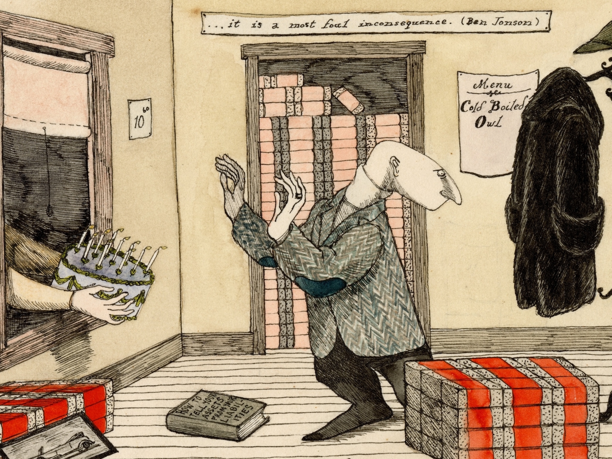 Edward Gorey: The Gloomy Gallery at Harvard celebrates artist's