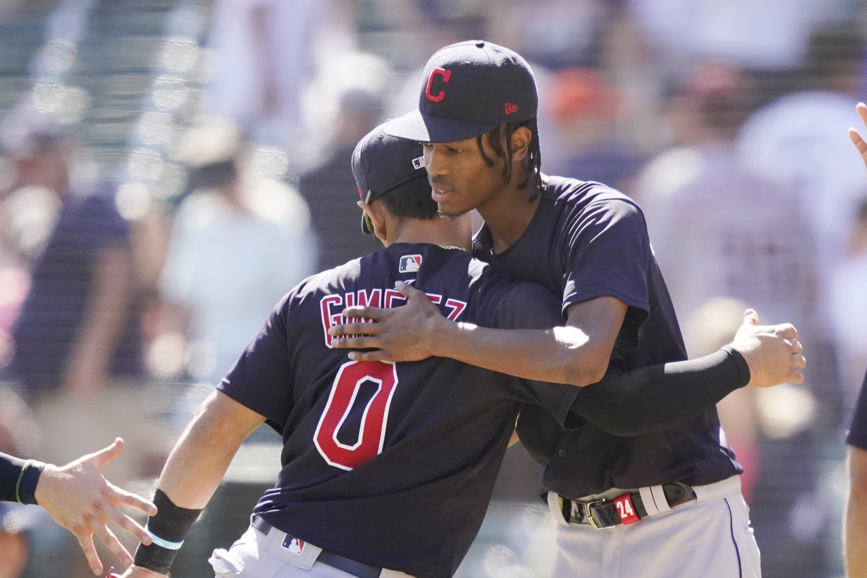 Tyler Naquin was big at-bat. Paired with Triston McKenzie's solid