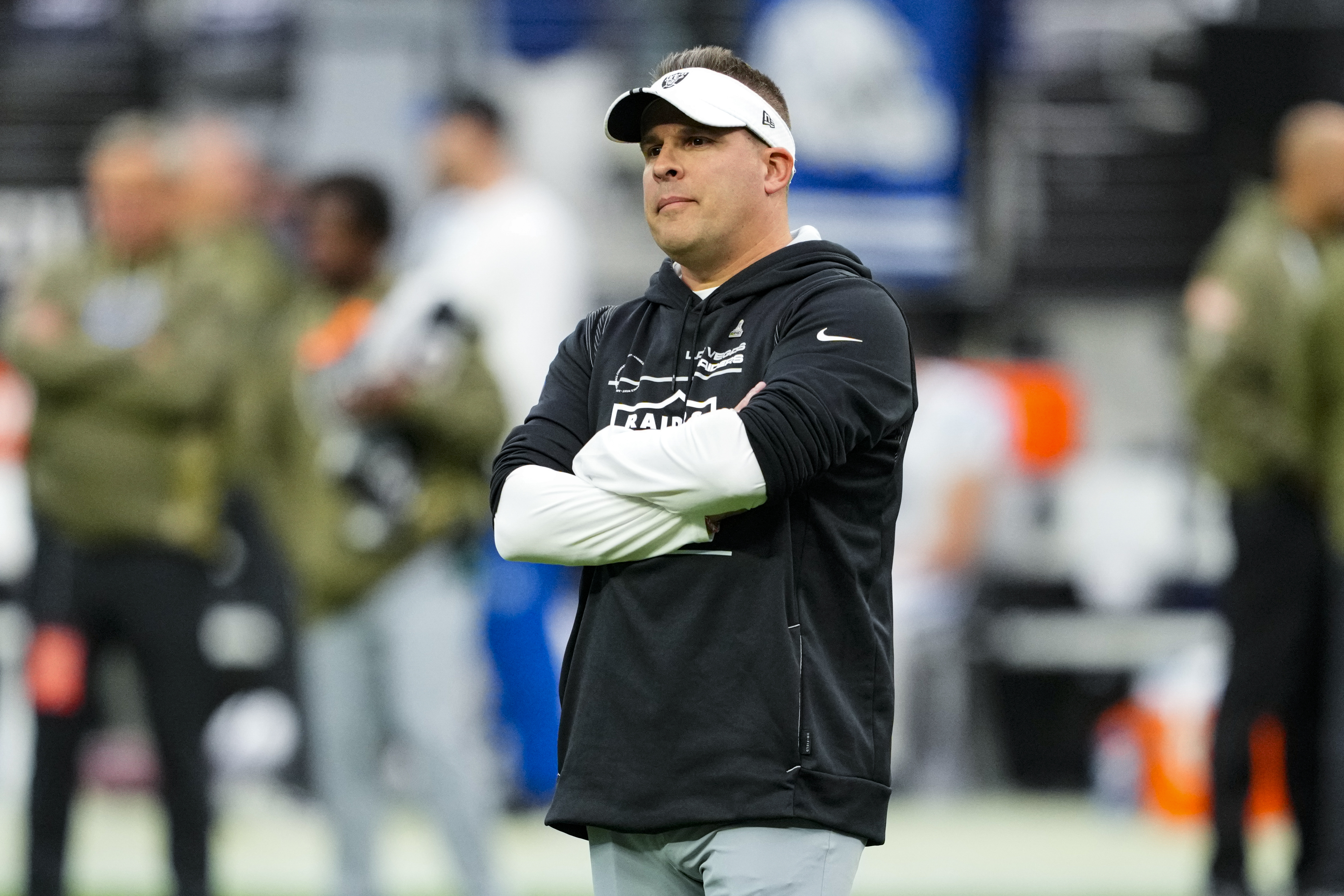 Raiders coach Josh McDaniels to consider benching underperforming