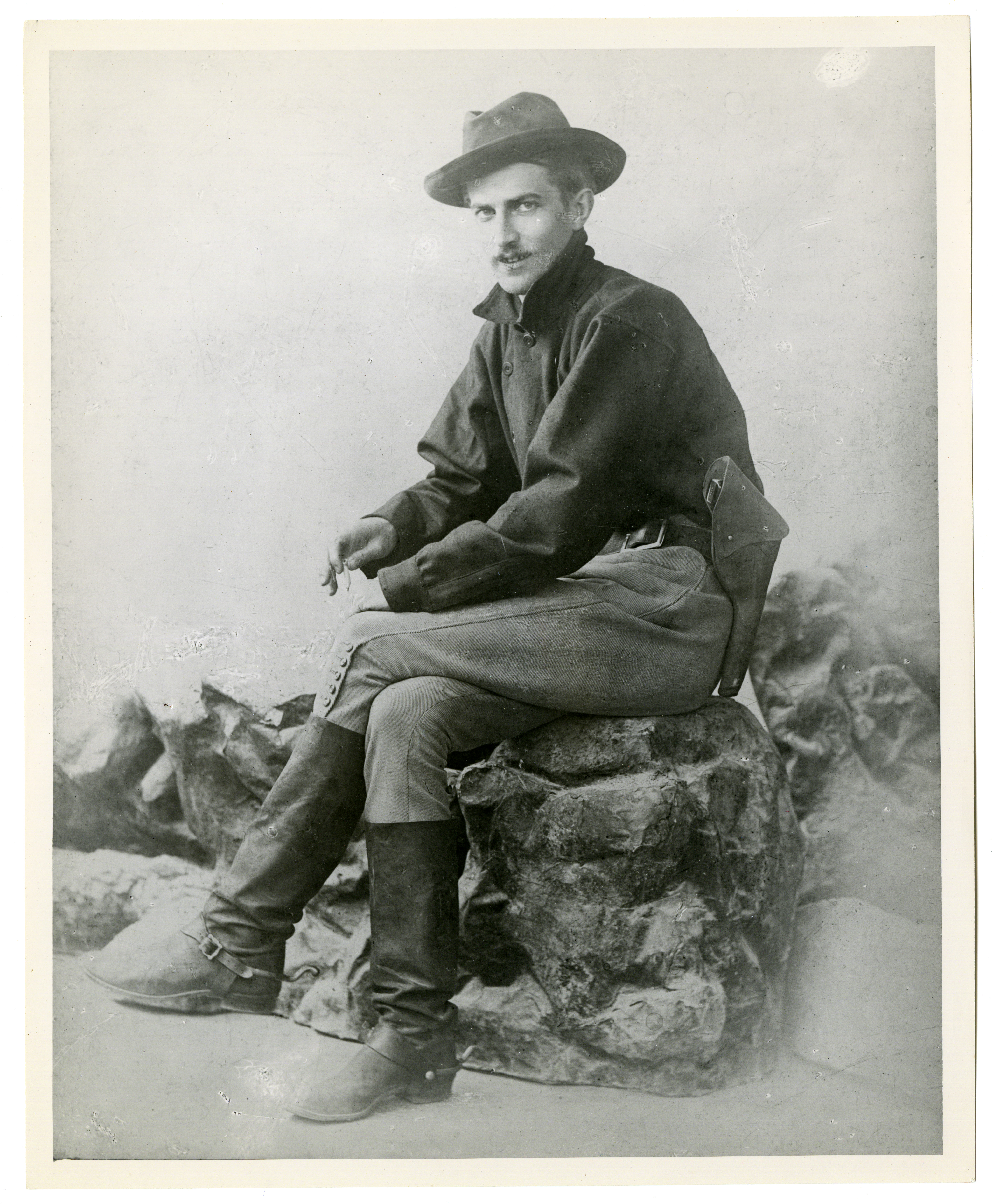 Stephen Crane as a war correspondent in Athens in the spring of 1897.