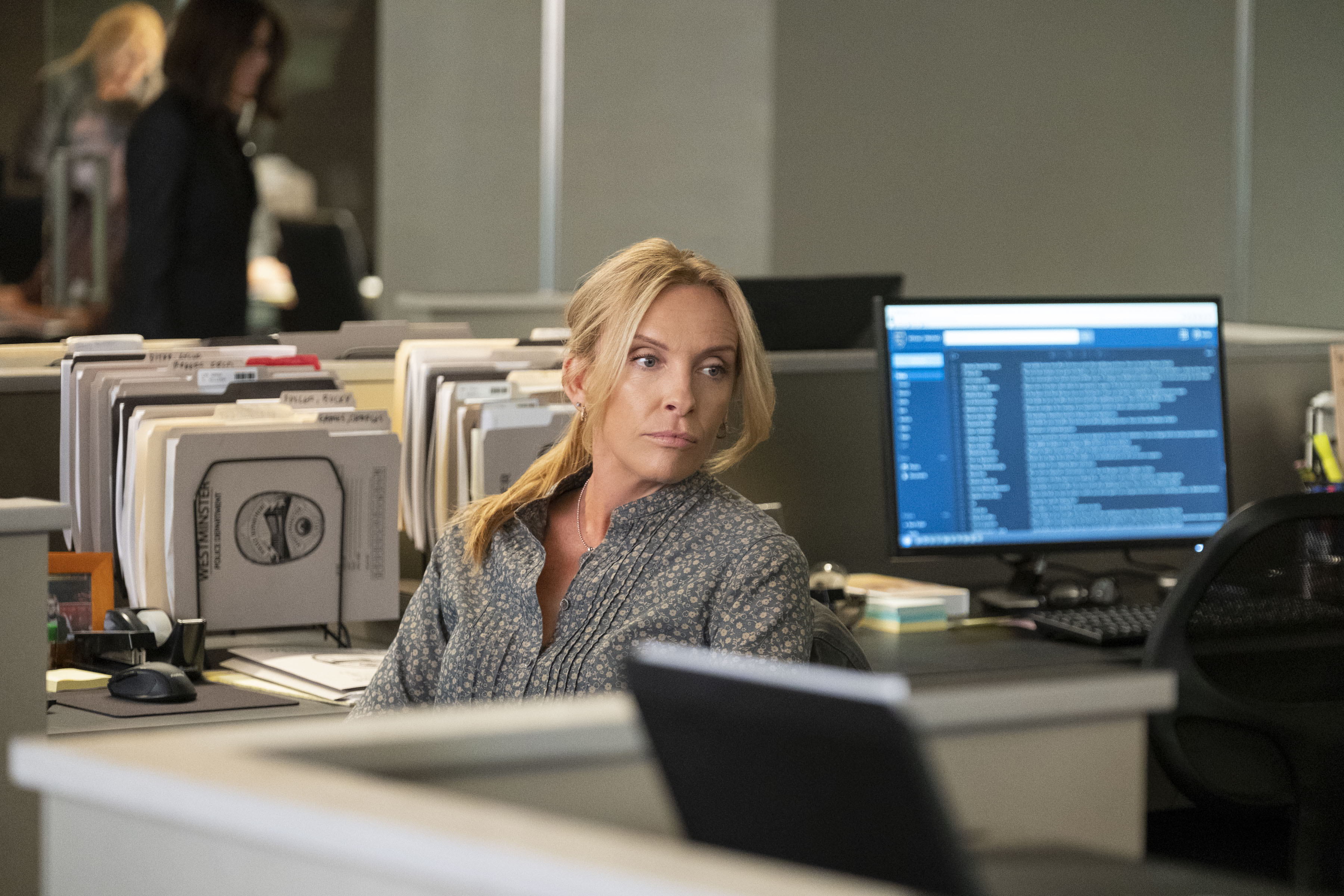 Toni Collette stars as a cop in the Netflix series “Unbelievable.”