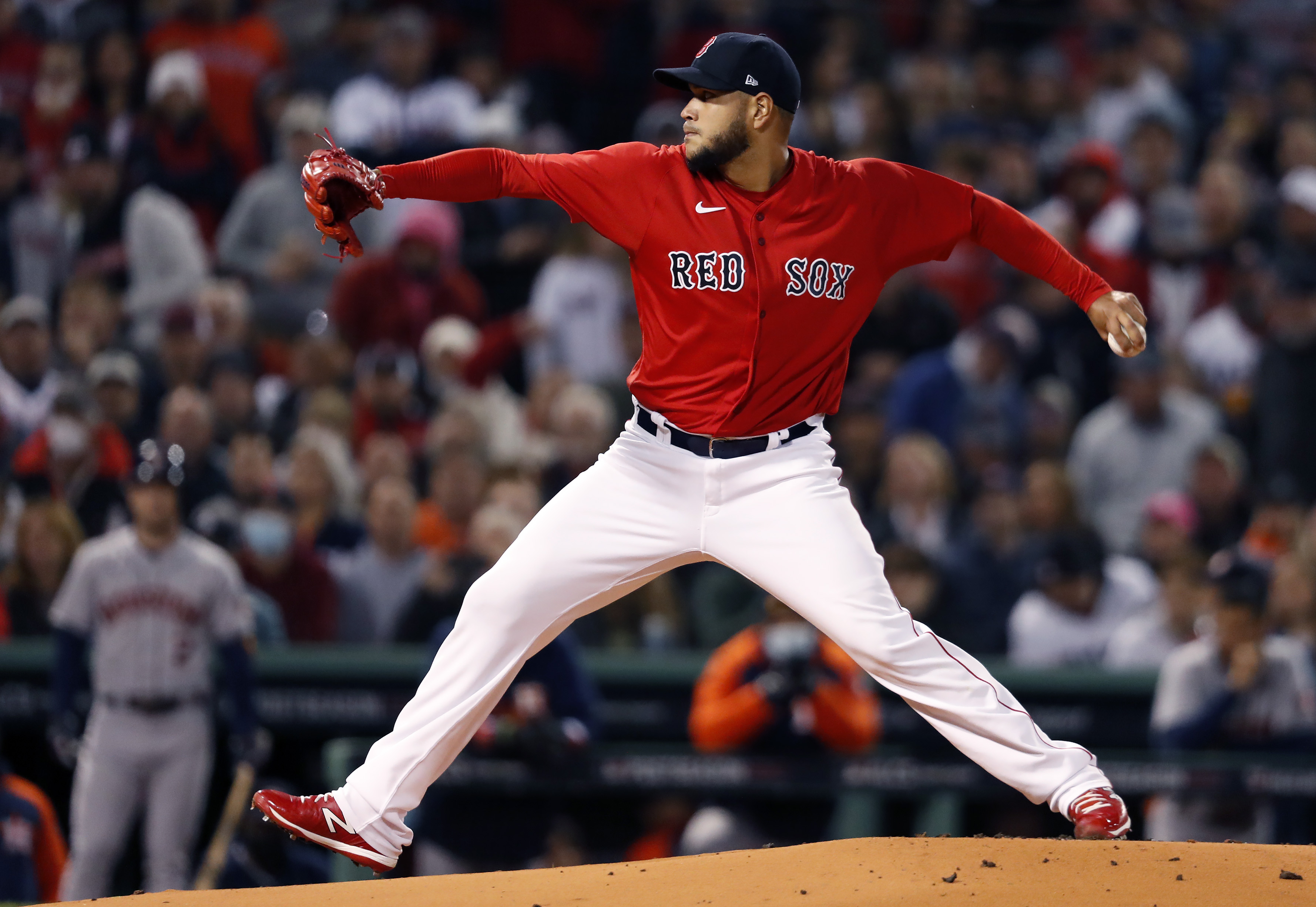 Eduardo Rodriguez delivered when the Red Sox needed him Monday, shutting down the Houston offense.
