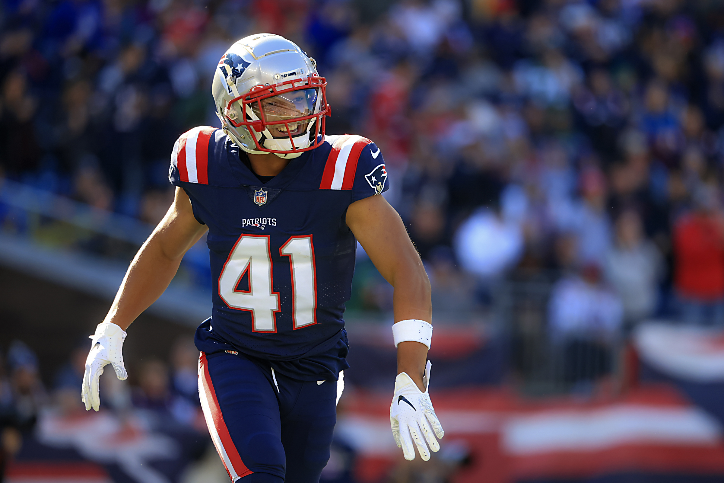 Defensive back Myles Bryant is the Patriots' latest success story