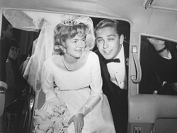 Colette and Jeffrey MacDonald on their wedding day.