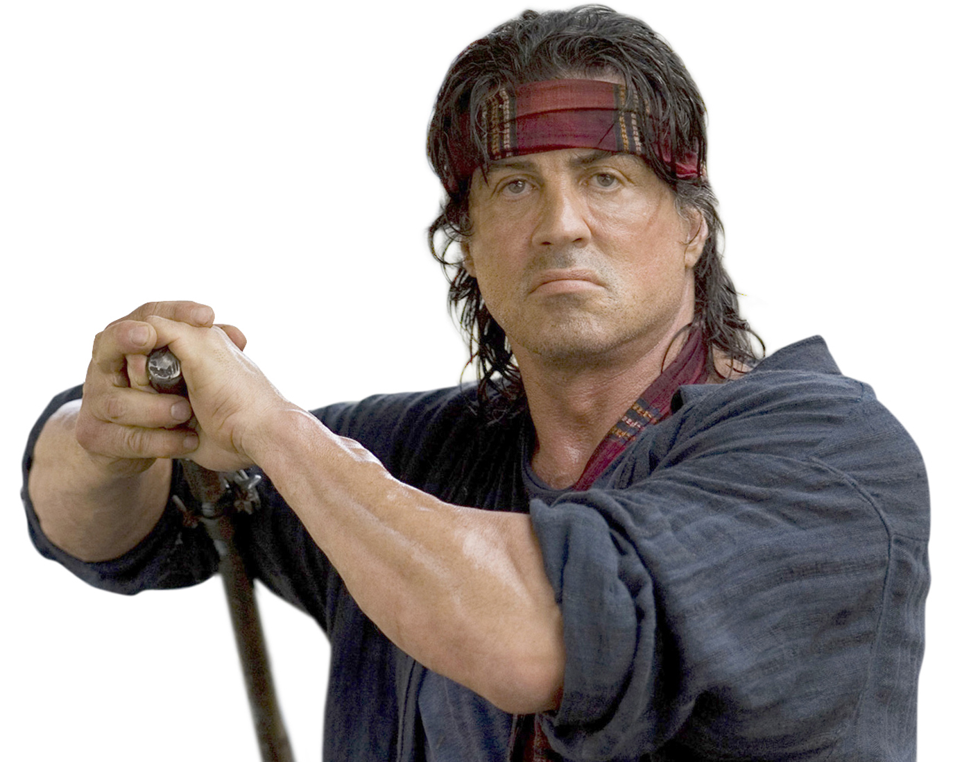 Sylvester Stallone in "Rambo."