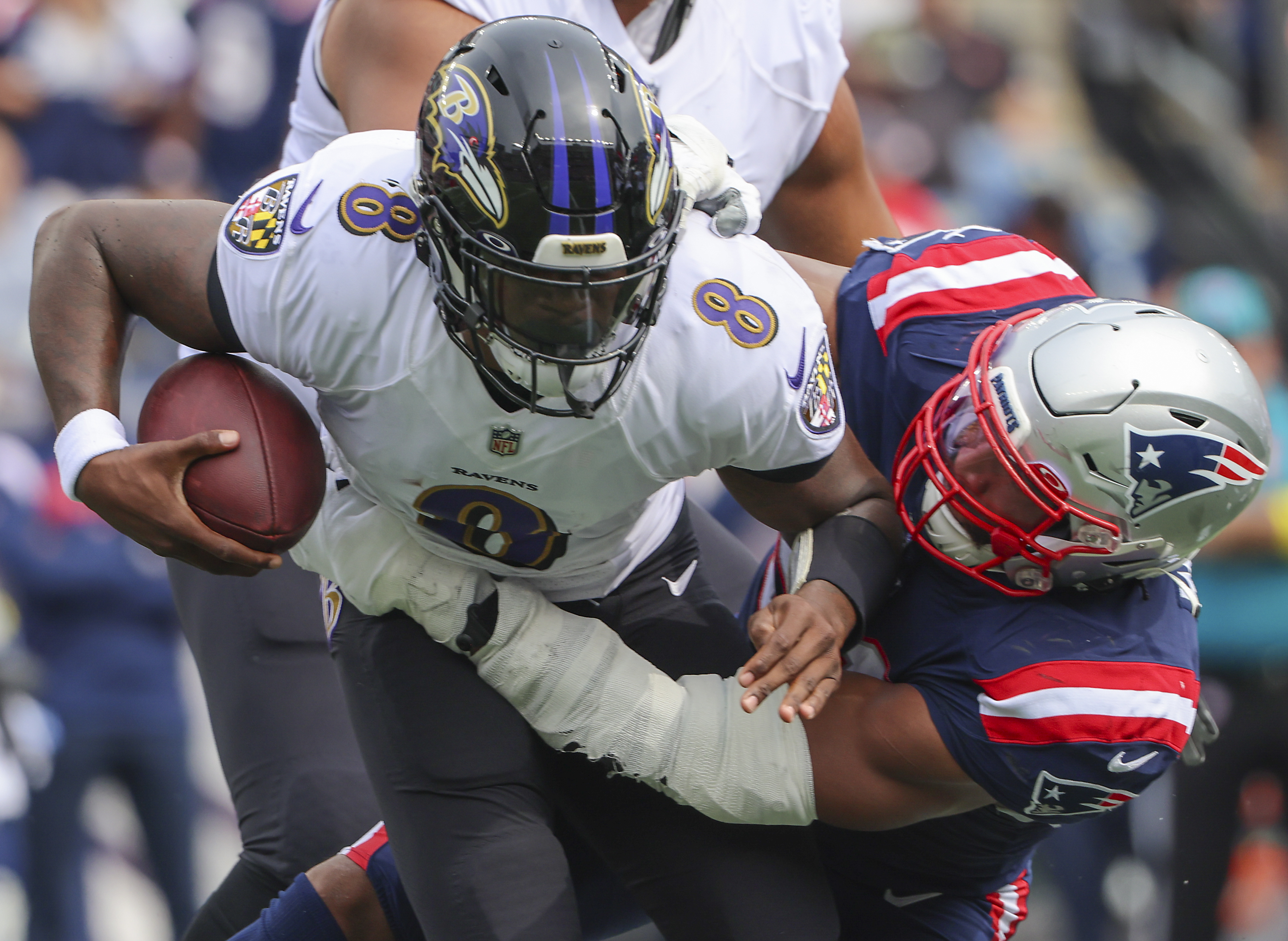 Ravens 37, Patriots 26: New England falls to 1-2 this season