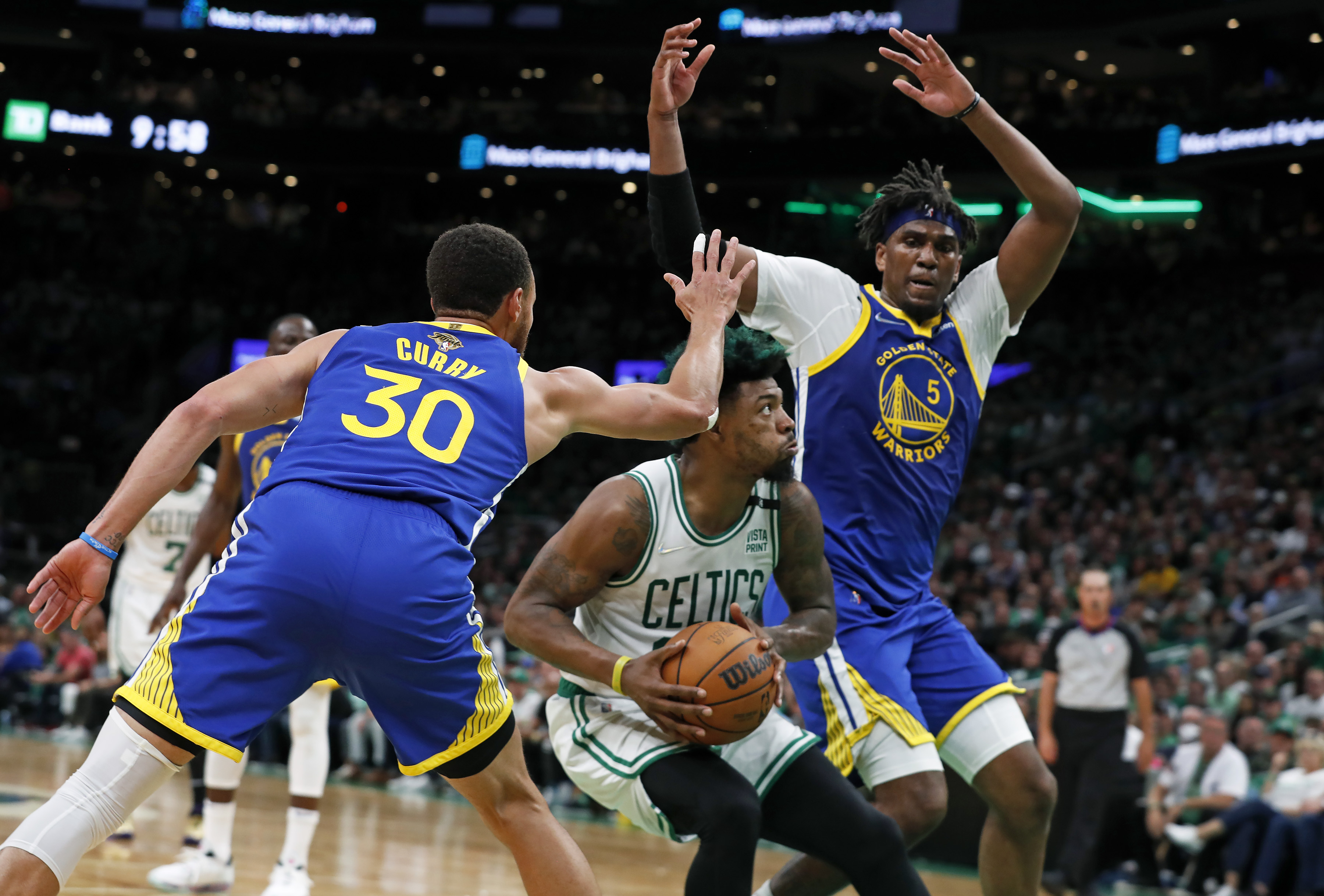 Warriors pull away from Celtics, 103-90, win NBA title in six games