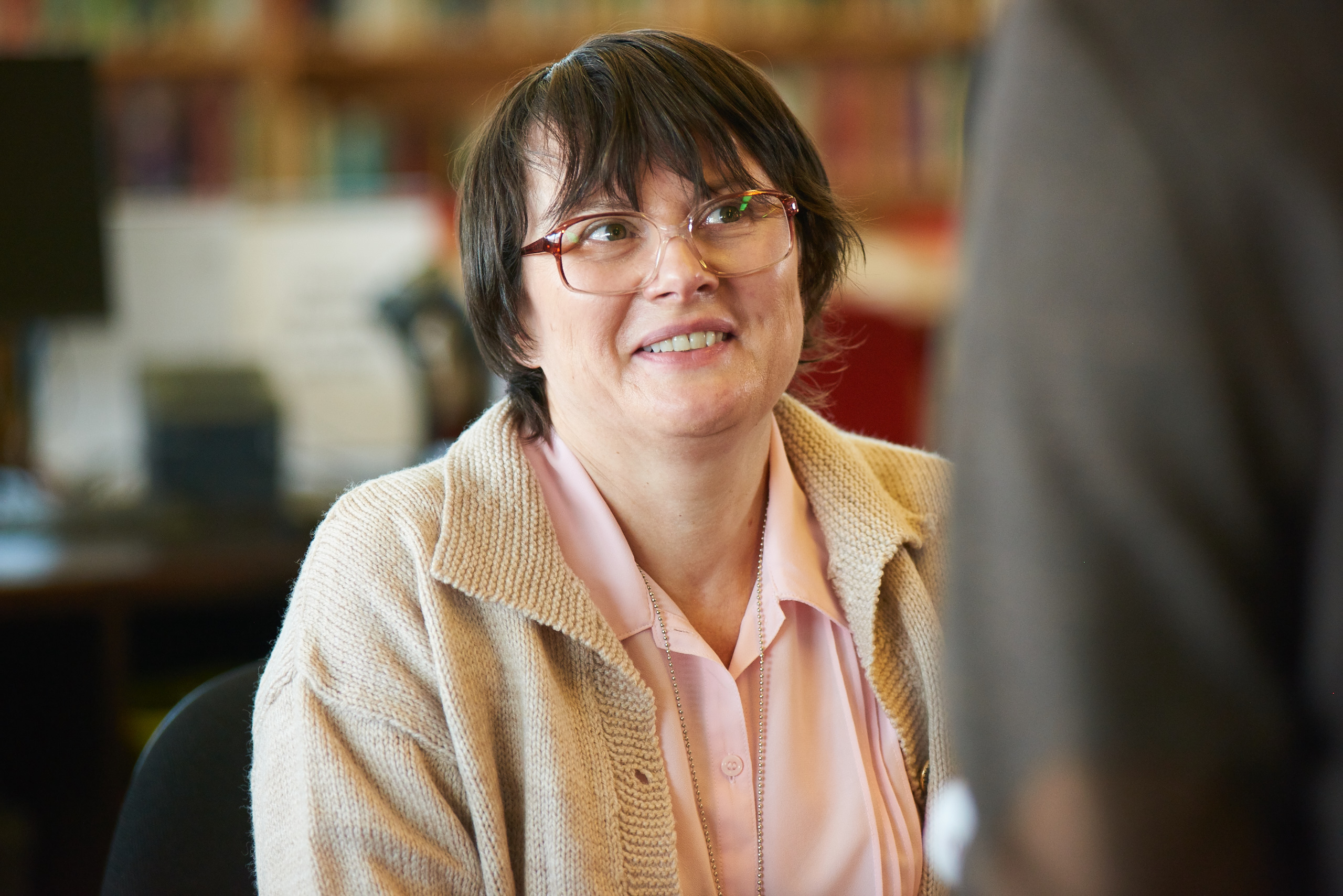 Monica Dolan plays Sue in "Days of the Bagnold Summer."