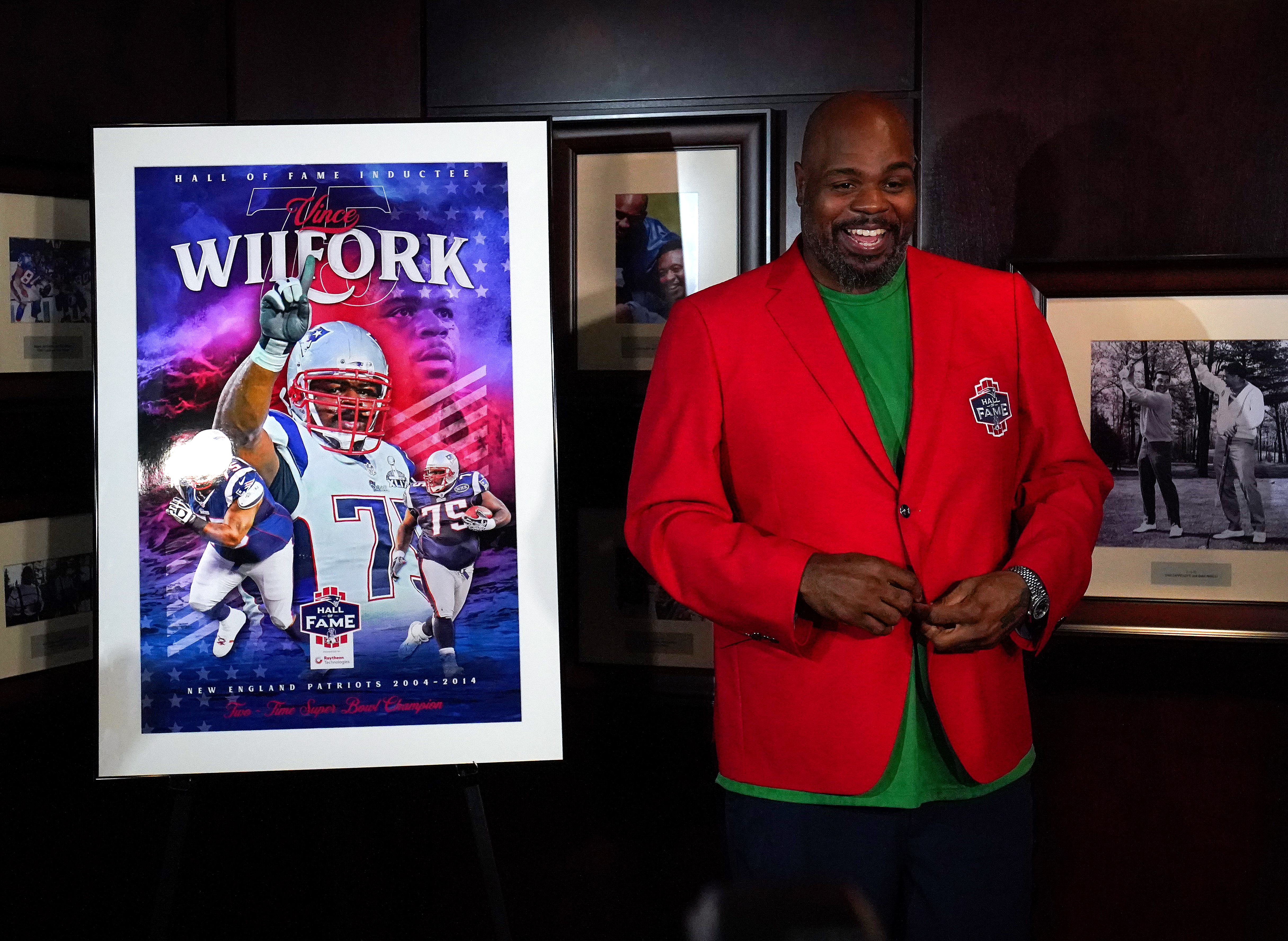 Hall call for Big Vince: Vince Wilfork elected to New England Patriots Hall  of Fame