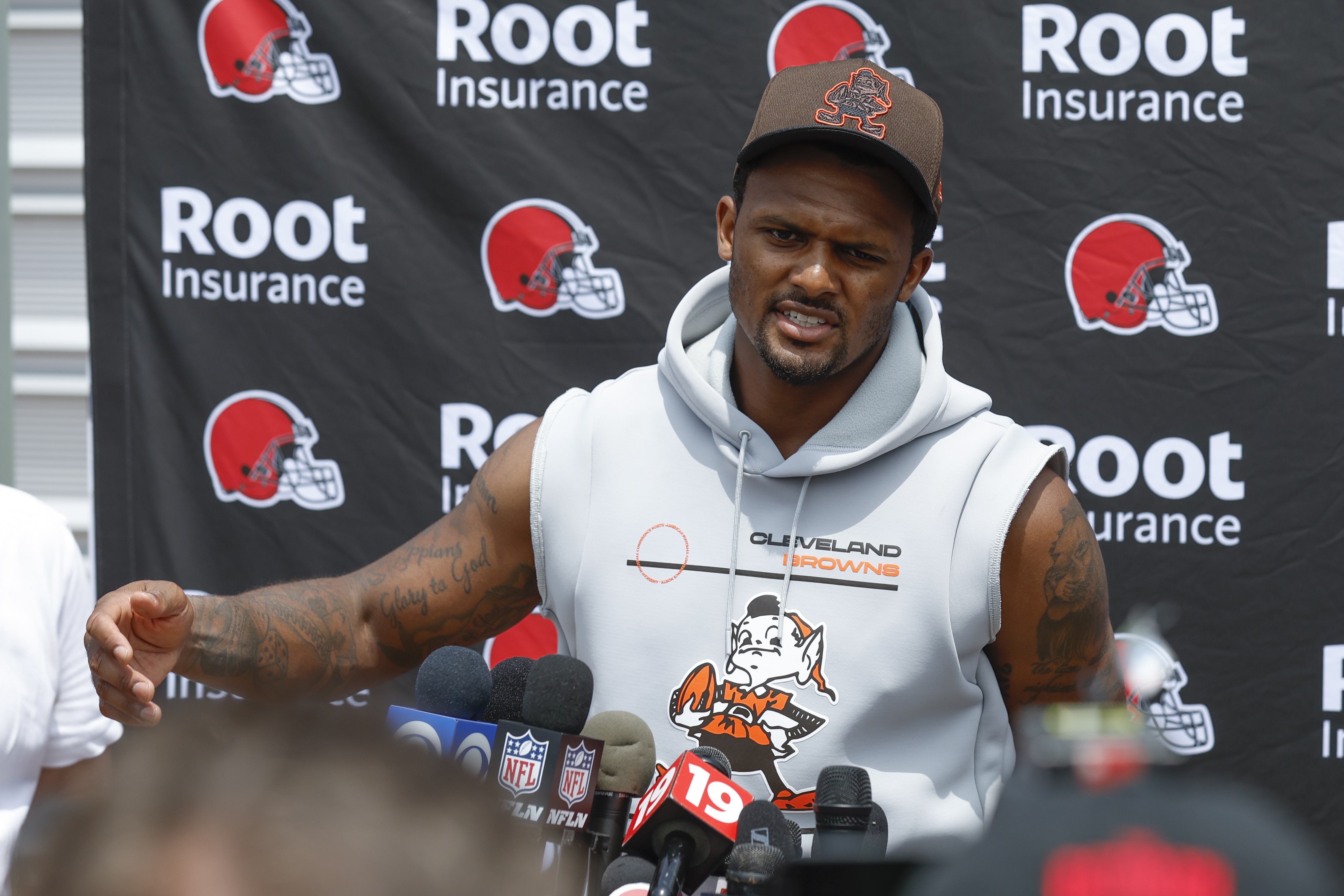 Cleveland Browns QB Deshaun Watson makes comments at minicamp