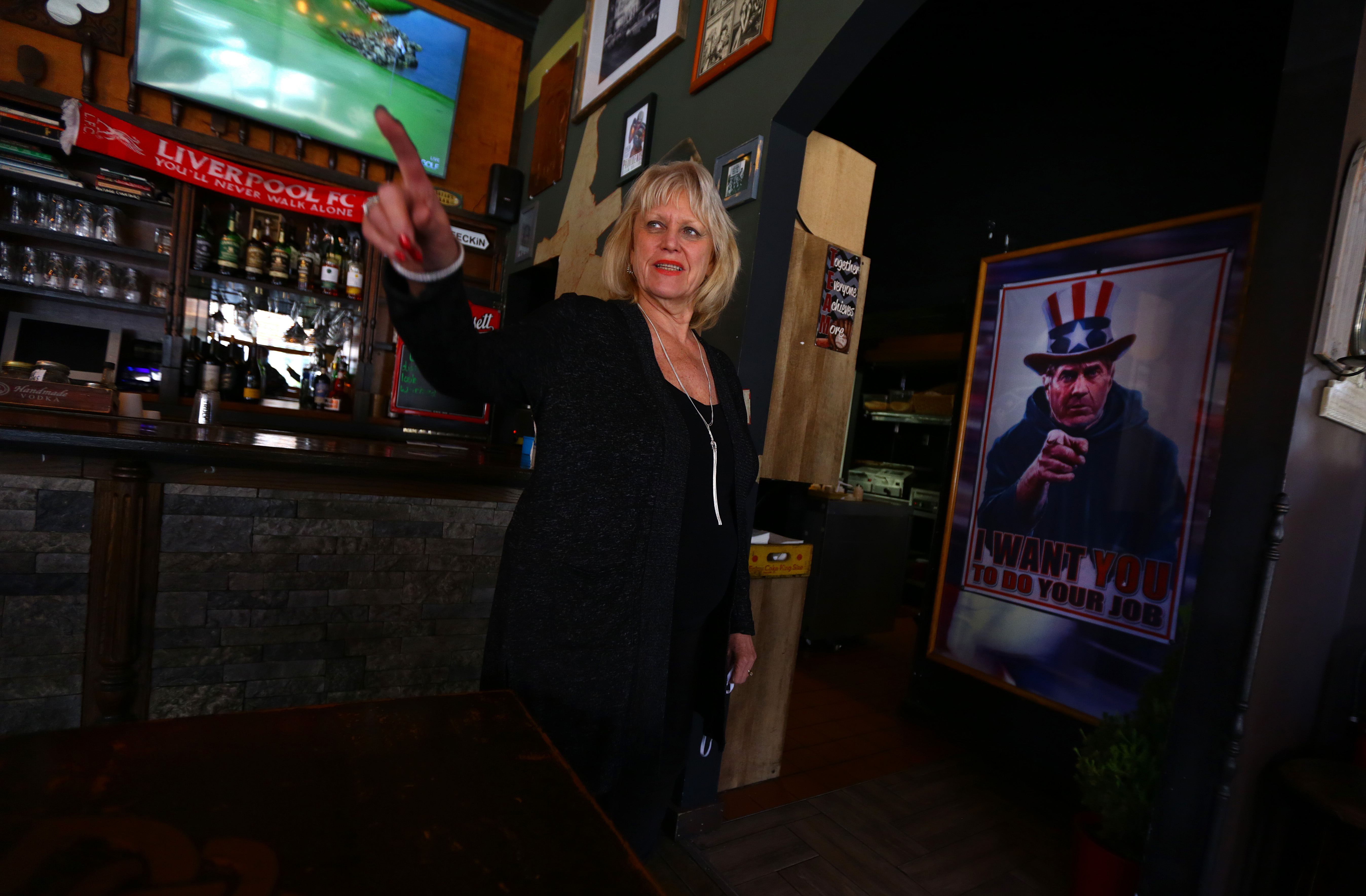 Ruth Ferrazzano, owner of Murphy's on Fountain Street in Providence, started working at the Irish pub as a waitress in 1979 before taking over as owner in 1997.