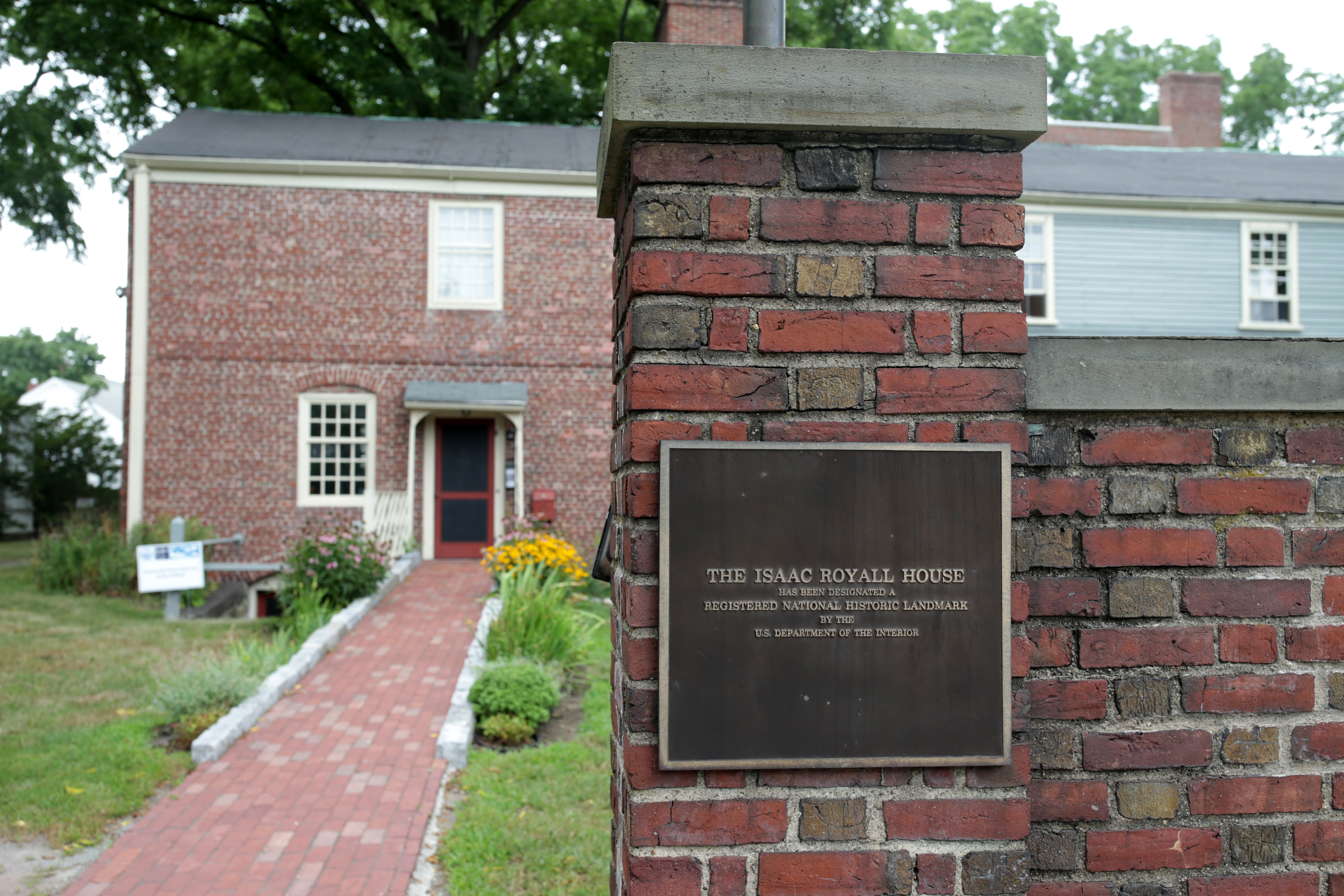 A view of the slave quarters at the Royall House and Slave Quarters on George Street in Medford.