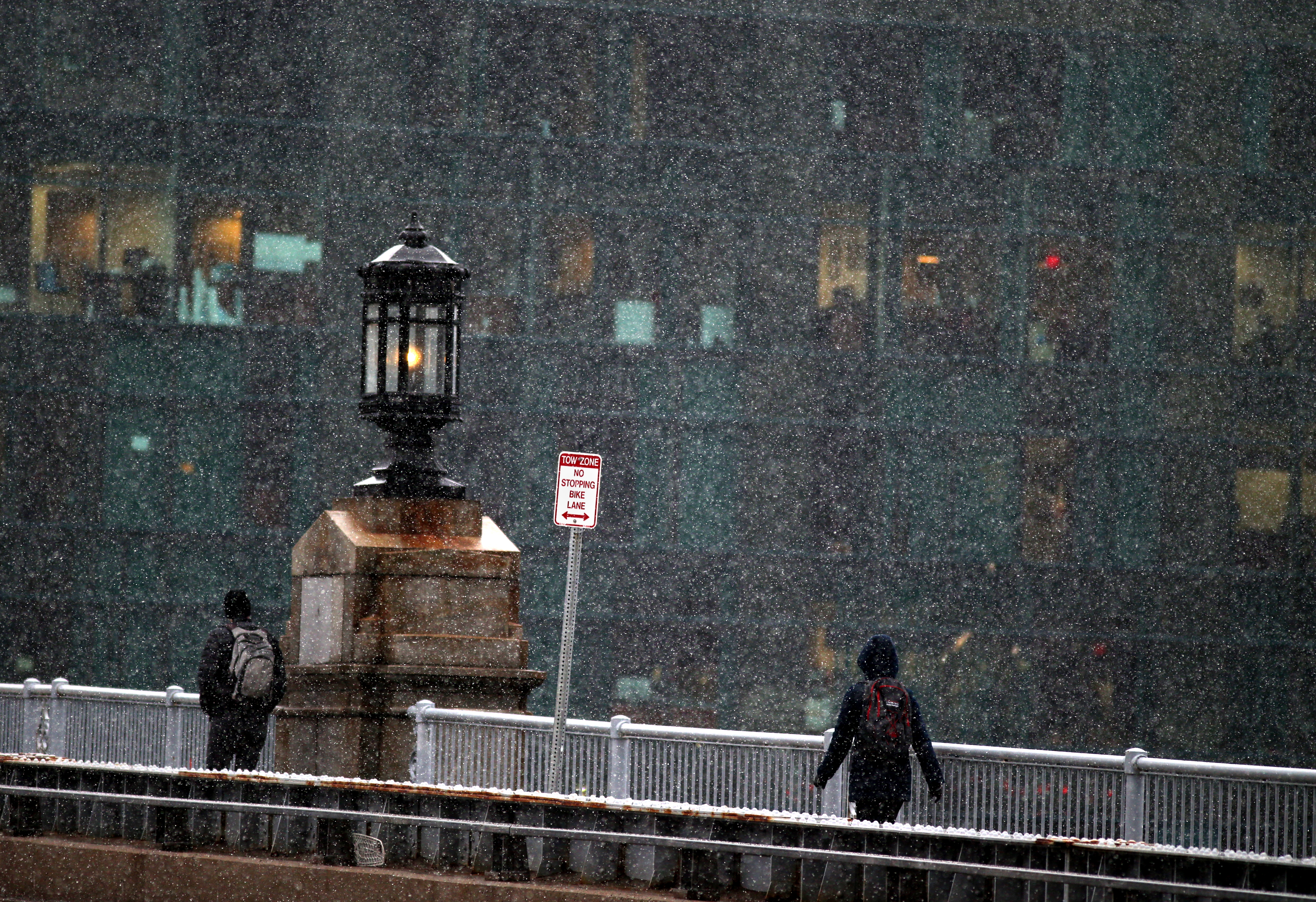 Winter storm slows commute, closes schools - The Boston Globe