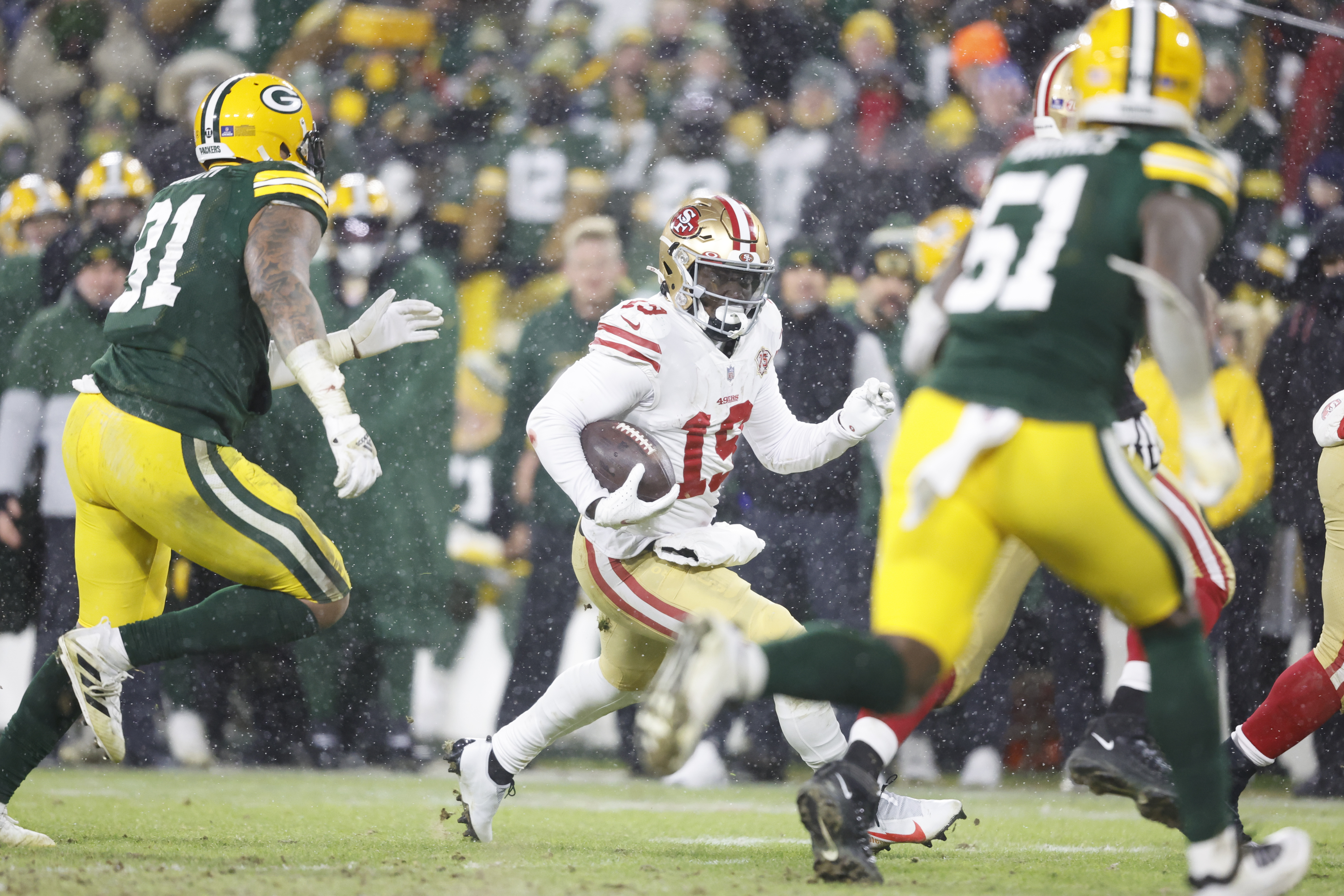 Why the touchback? Why was Davante Adams wide open? 49ers' coaches explain