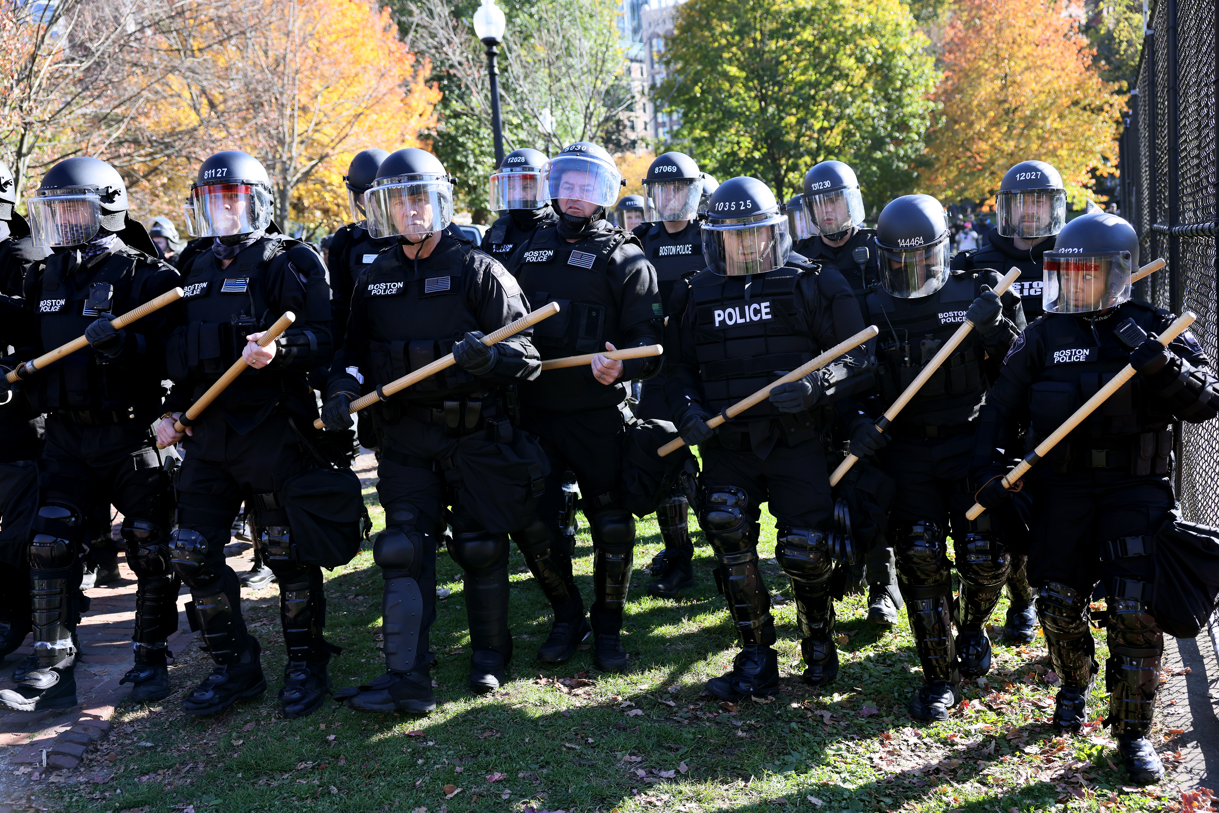 Protesters clash over mask and vaccine mandates at Boston Common