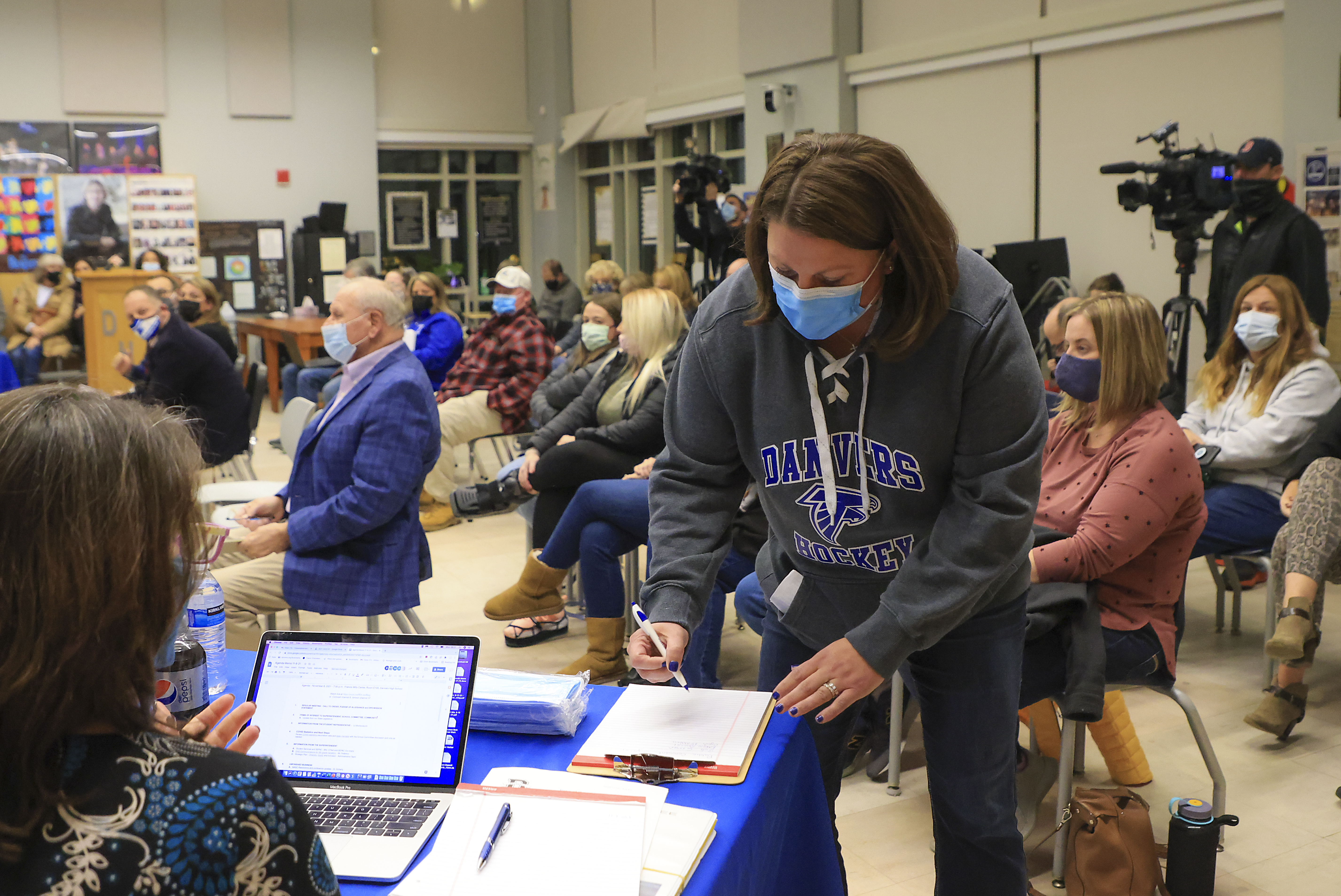 Danvers community calls for action from leaders in response to boys hockey team allegations Please step down