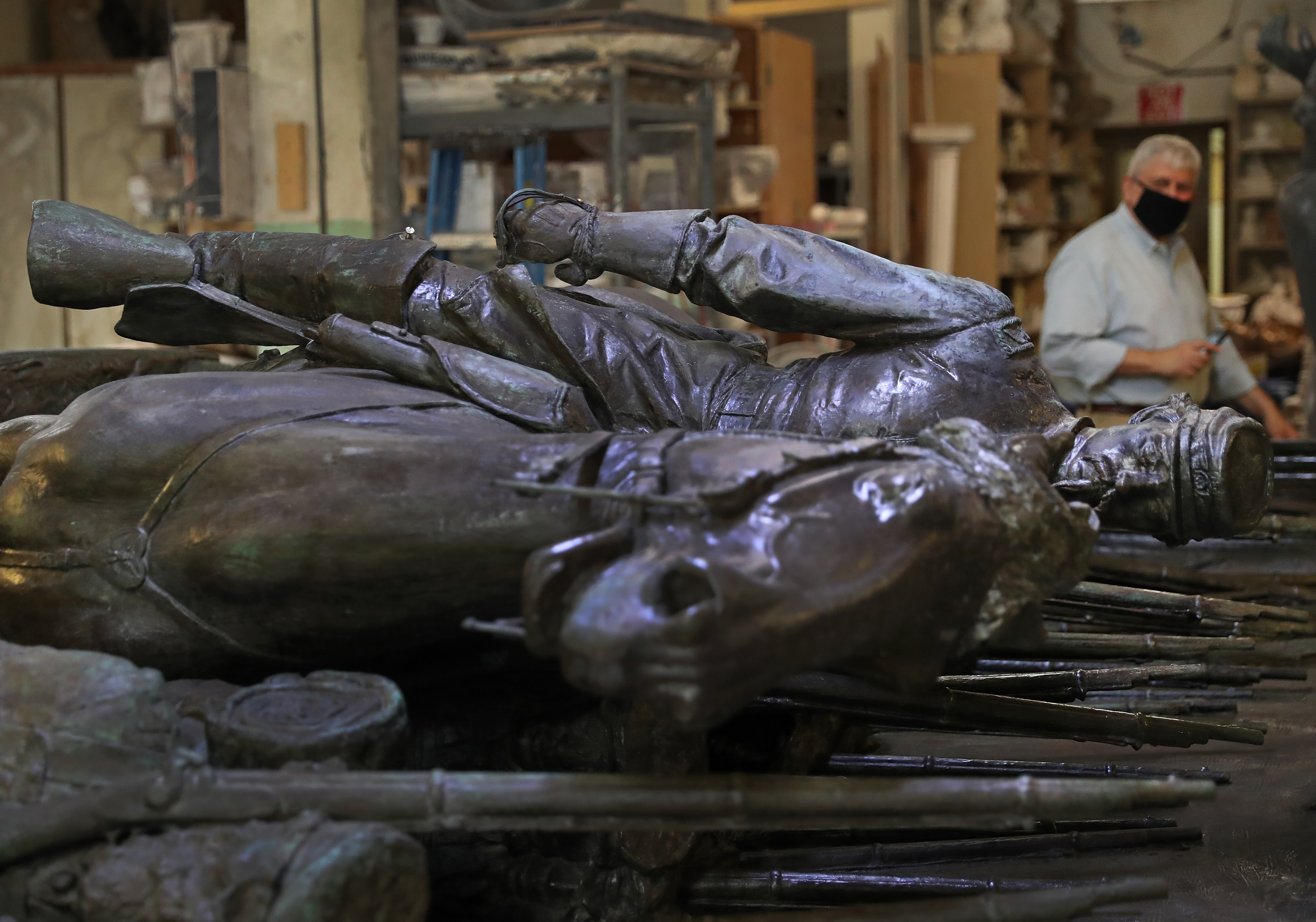 A firsthand look at the restoration of the Robert Gould Shaw and the 54th Regiment Memorial by Augustus Saint-Gaudens, the first civic monument to pay homage to the heroism of African-American soldiers.