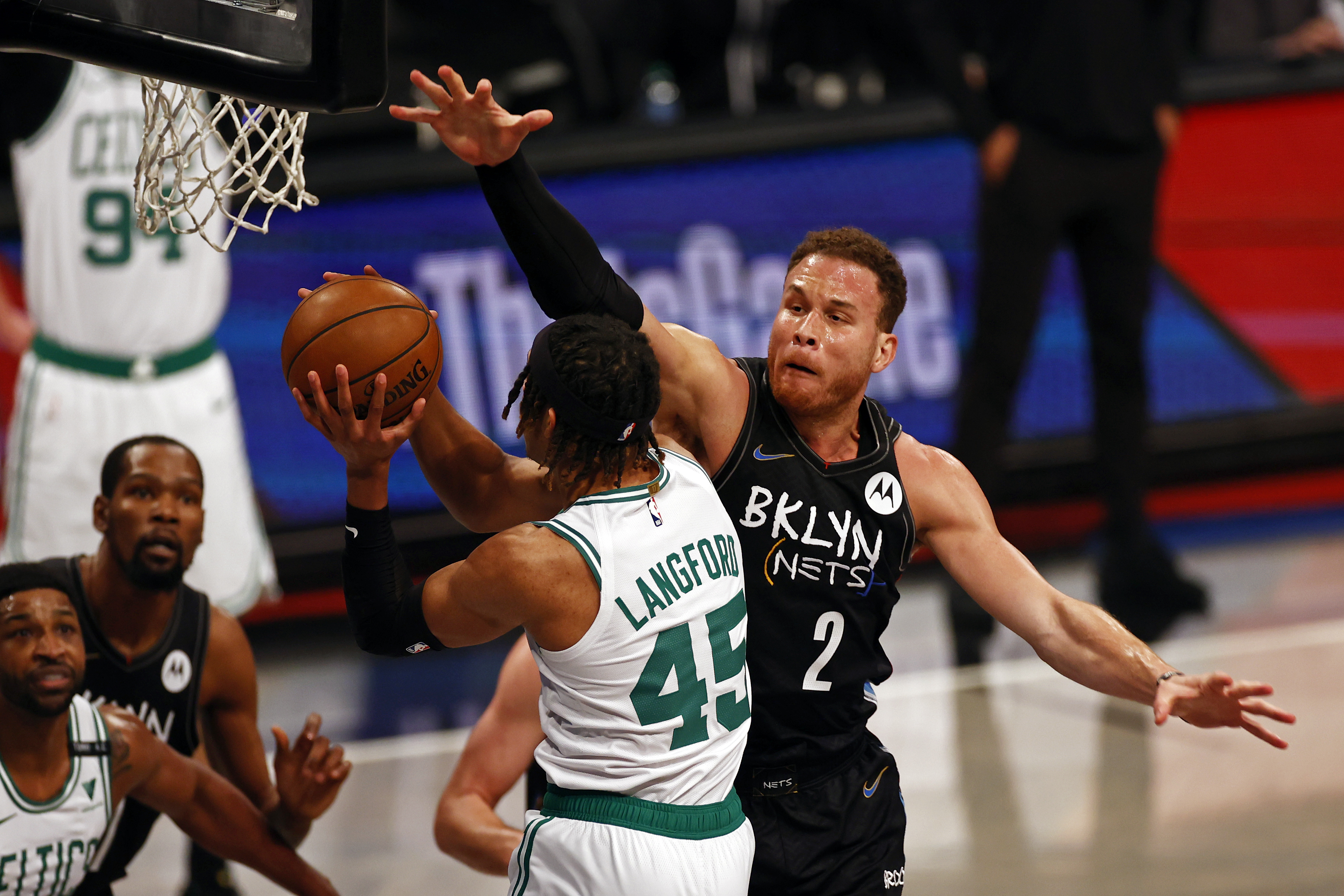 Blake Griffin stays ready and dunks twice in spot Celtics start -  CelticsBlog