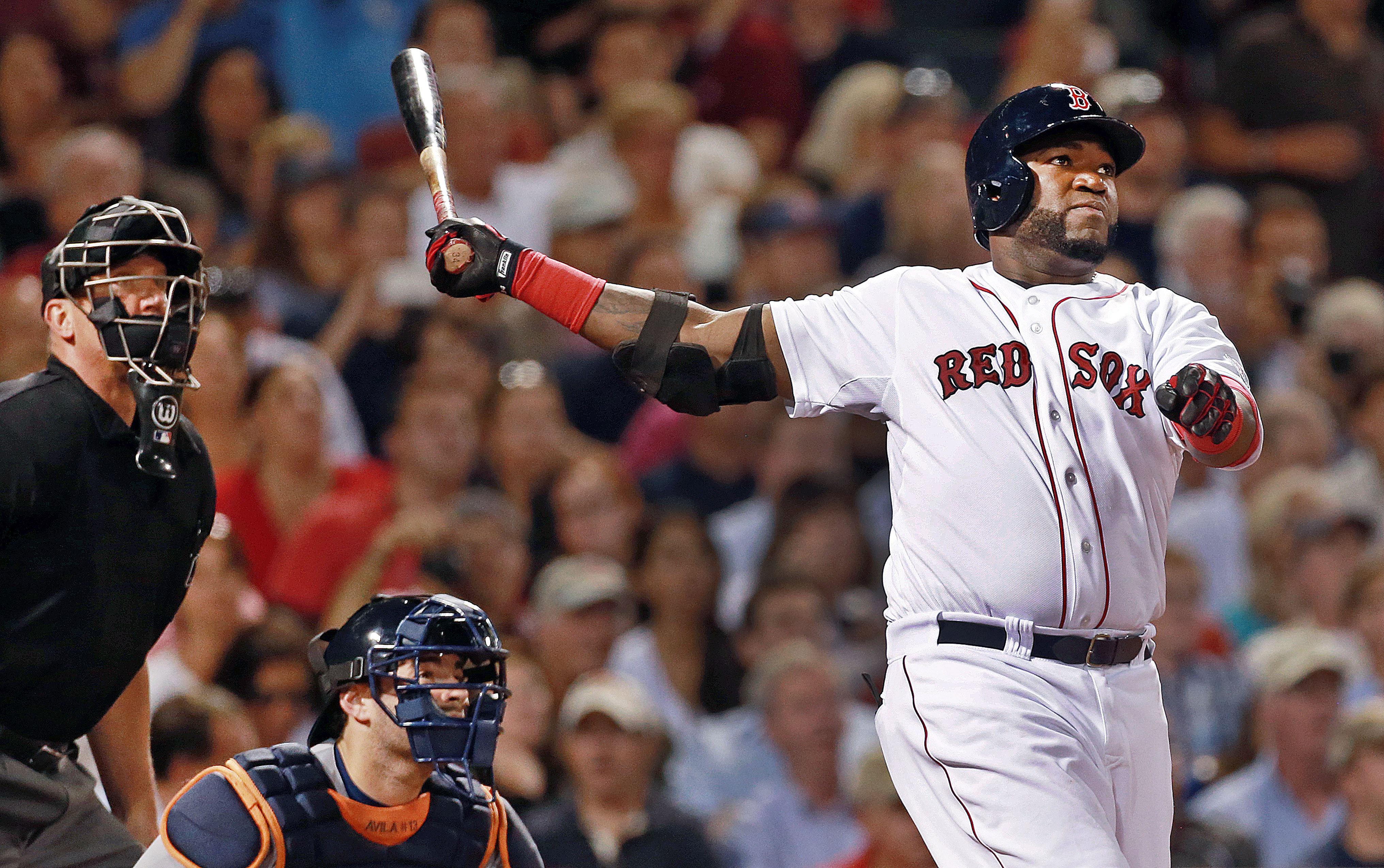 Ortiz's 1,999th career hit was a home run against the Tigers on Sept. 4, 2013.
