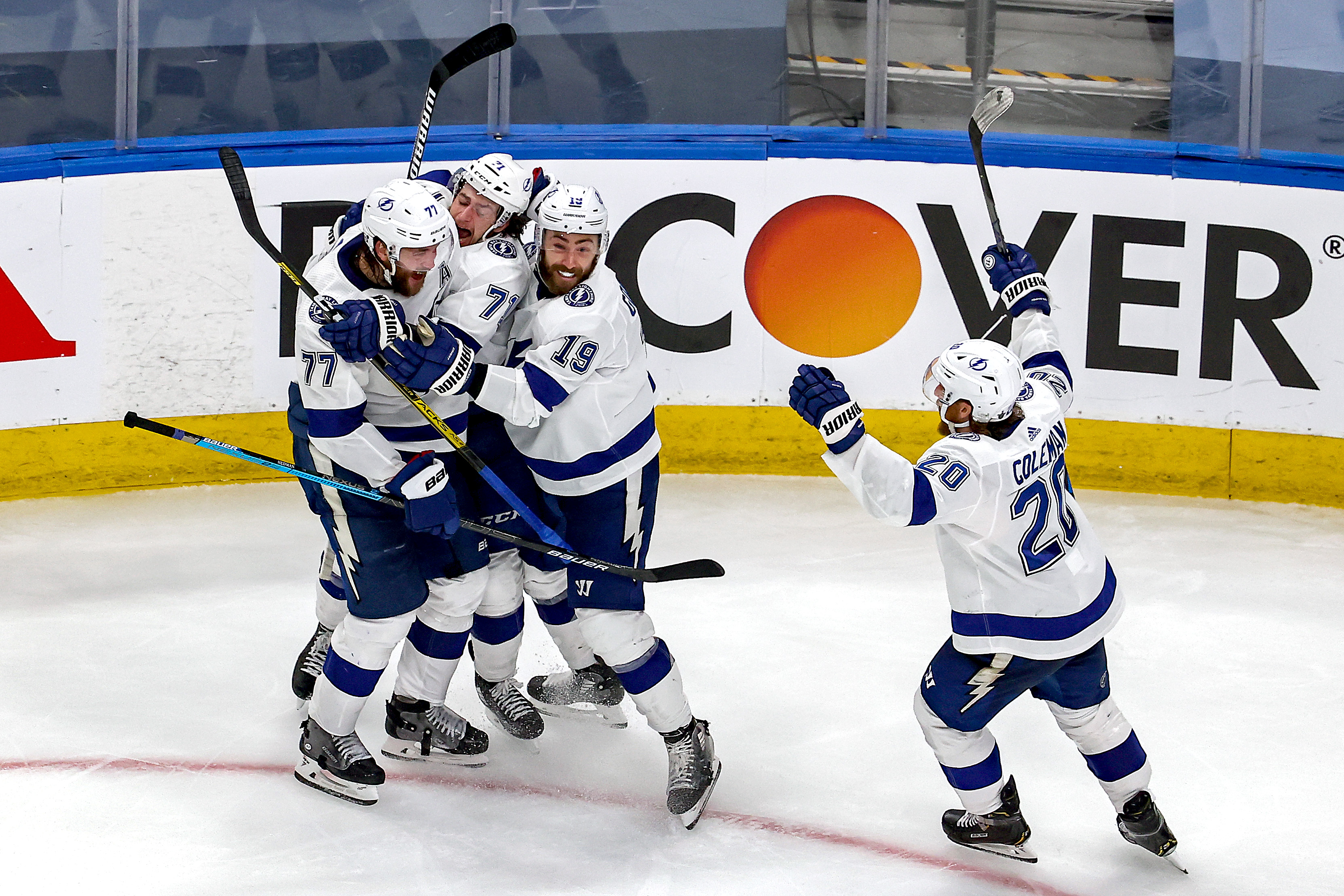 71 Anthony Cirelli Tampa Bay Lightning 2020 Stanley Cup Final Game