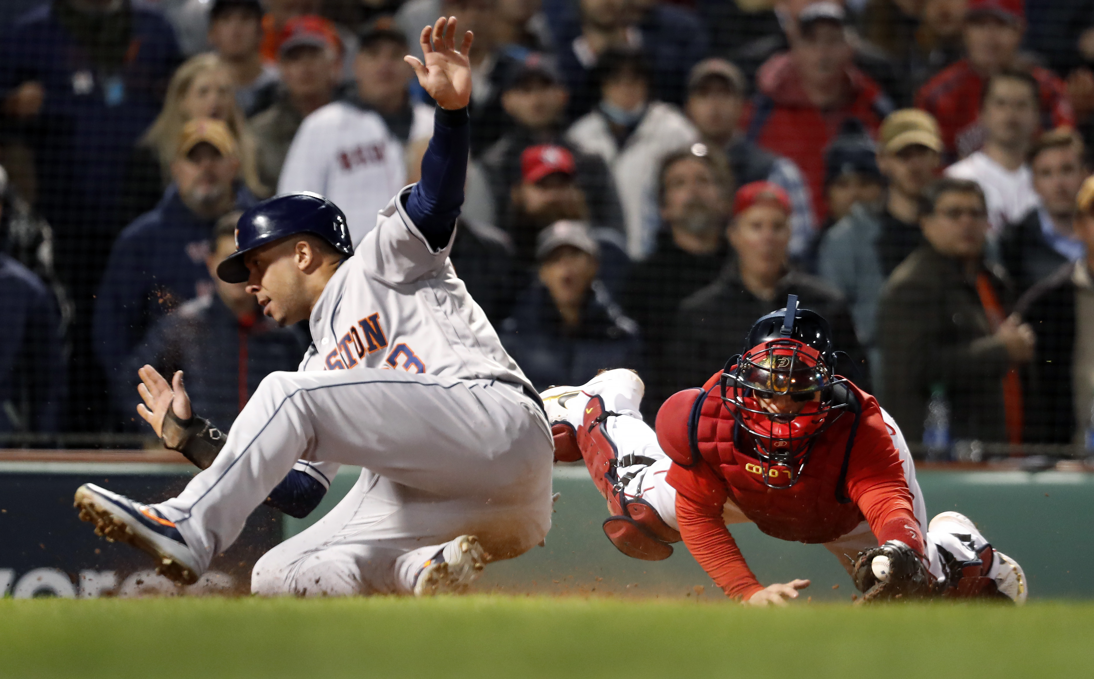 Red Sox Rouse Themselves to Beat Astros and Avoid Another Playoff Sweep -  The New York Times