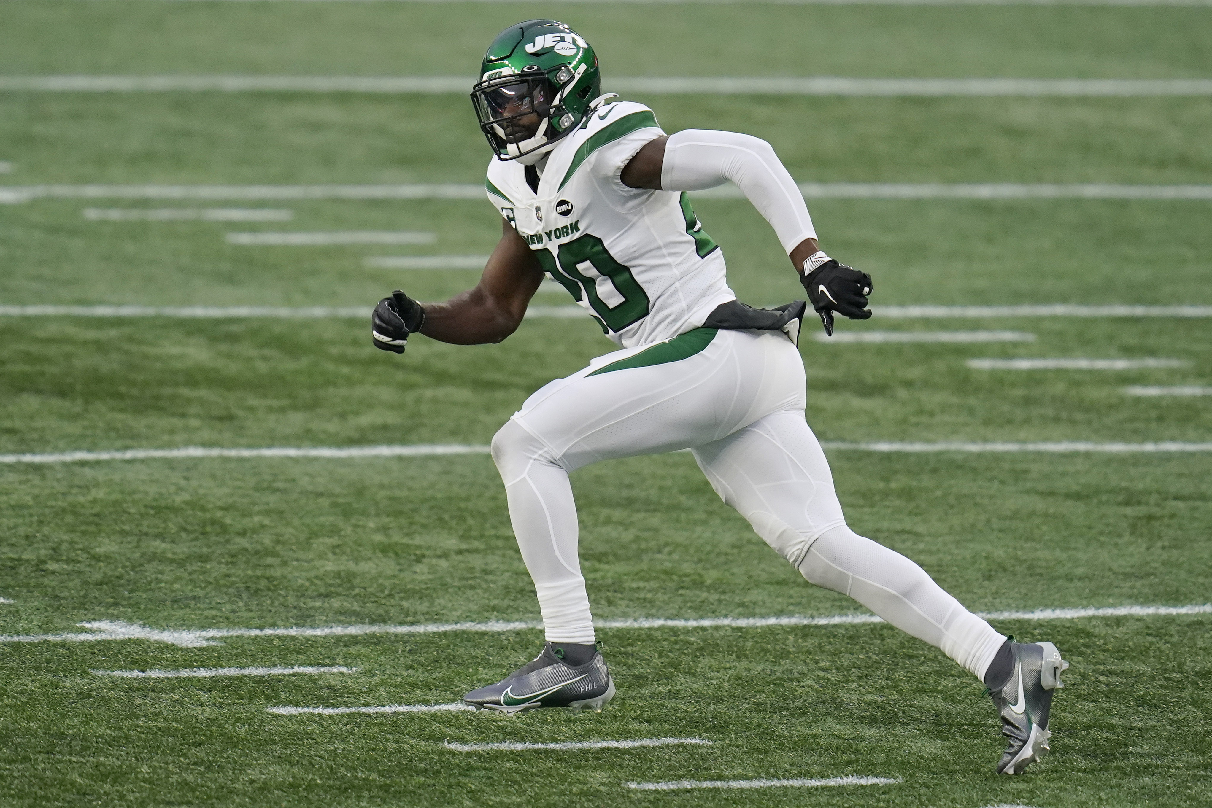 Defensive back Marcus Maye was hit with the franchise tag by the Jets.