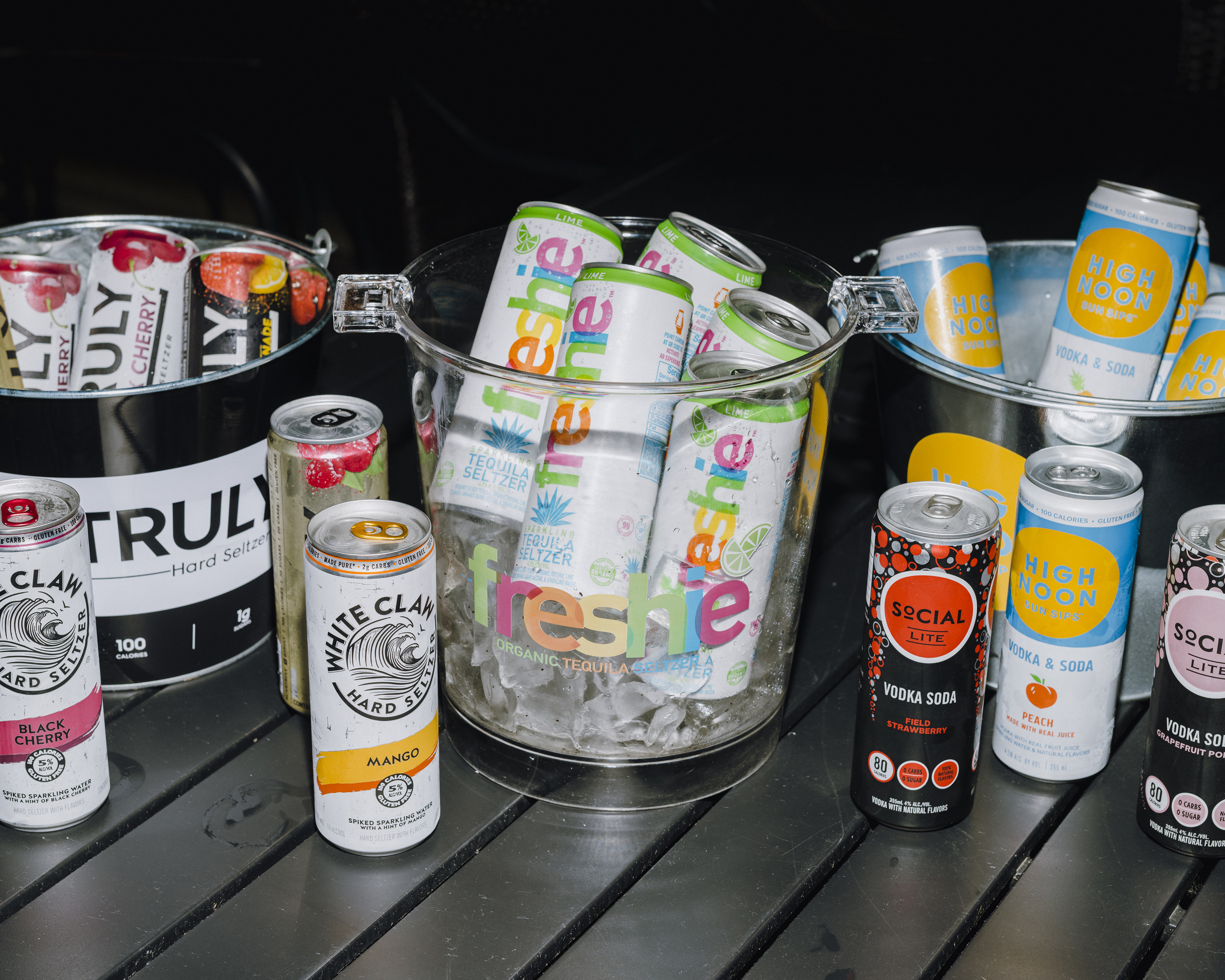 Seltzer at the Rambler Kitchen and Tap, a Chicago establishment that expected to sell close to 500 cans during the Memorial Day holiday weekend.