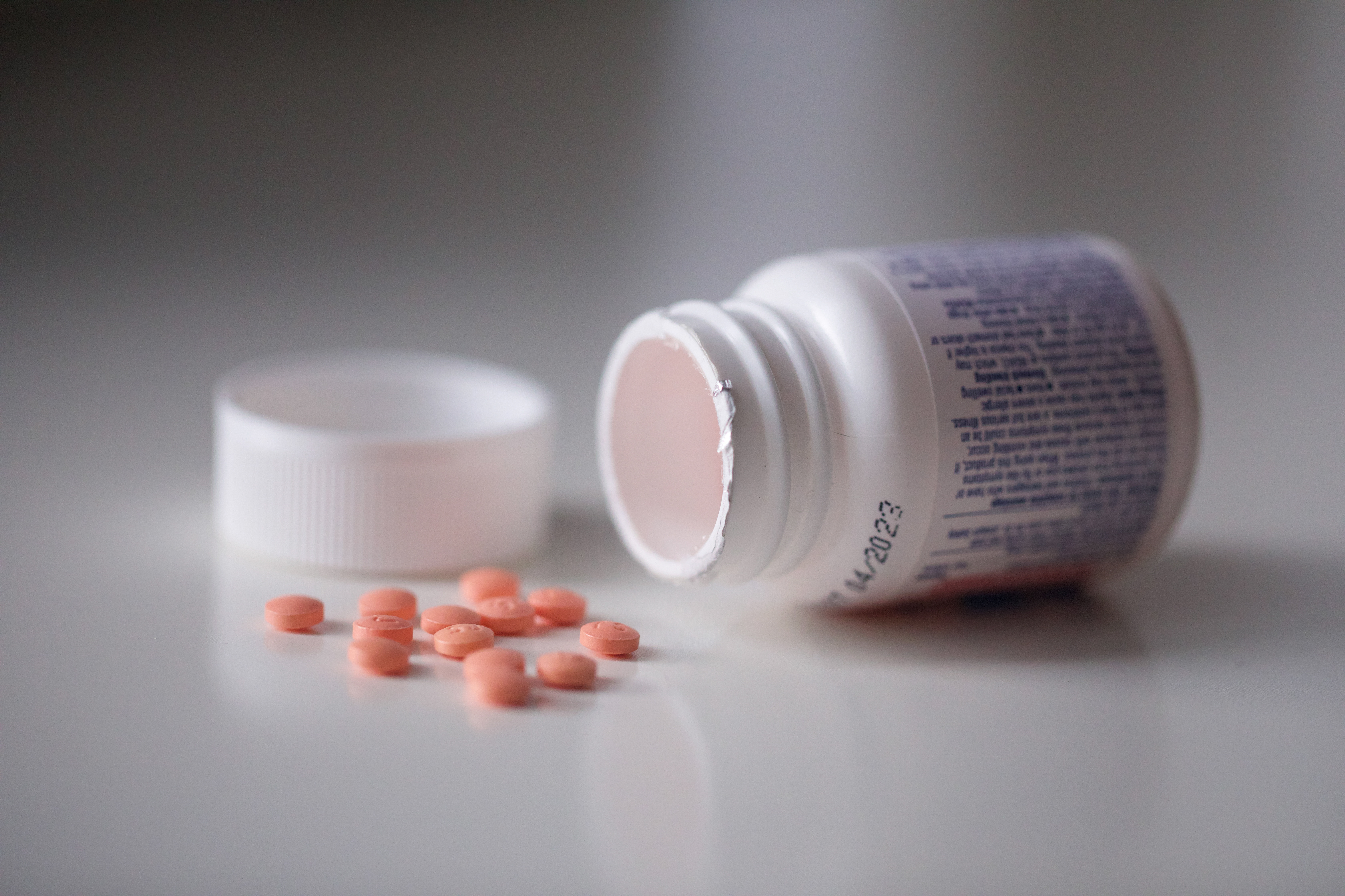 A bottle of aspirin