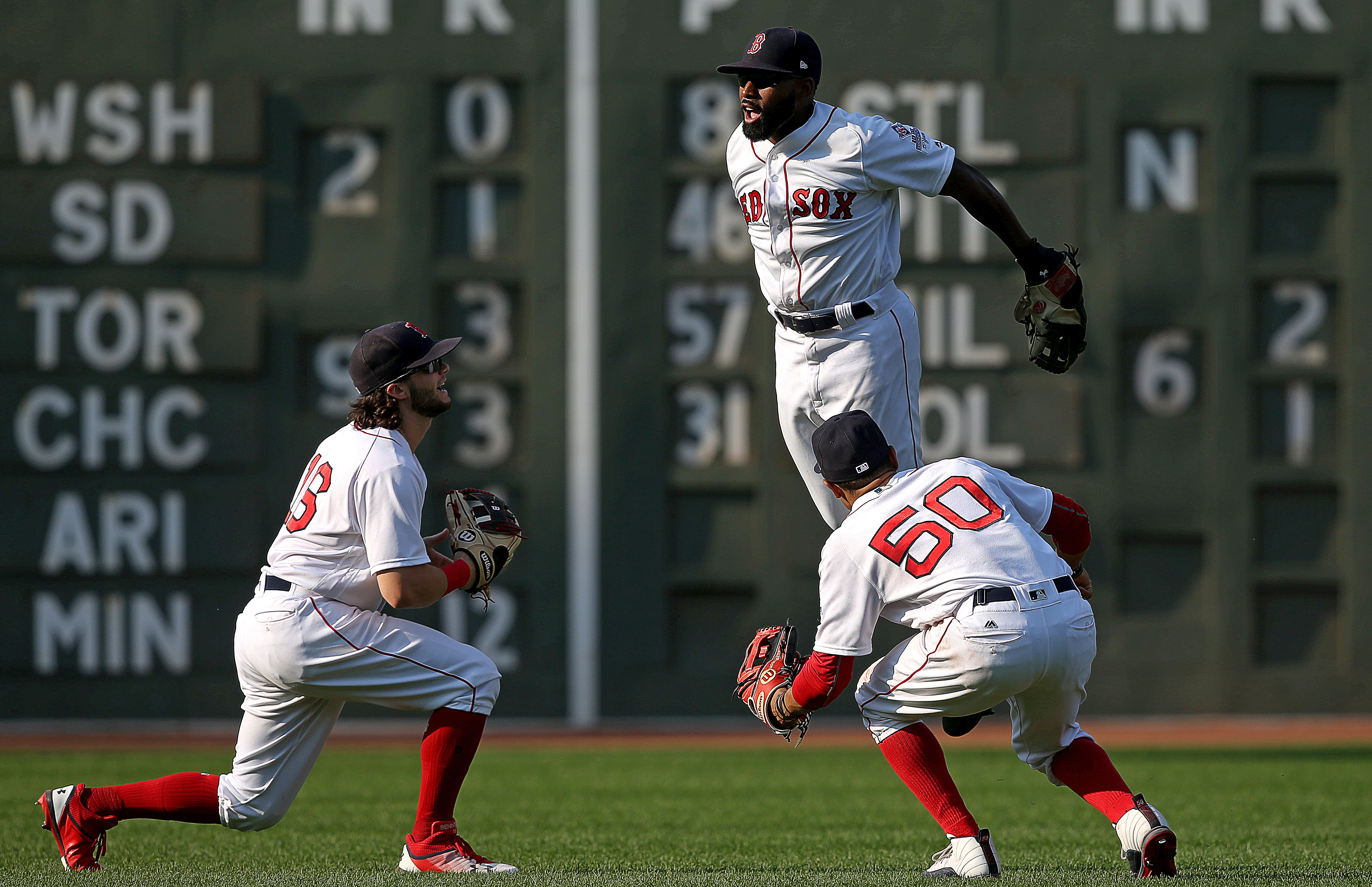 Many fans undoubtedly expected to see Andrew Benintendi, Jackie Bradley Jr., and Mookie Betts in the Fenway Park outfield for years to come.