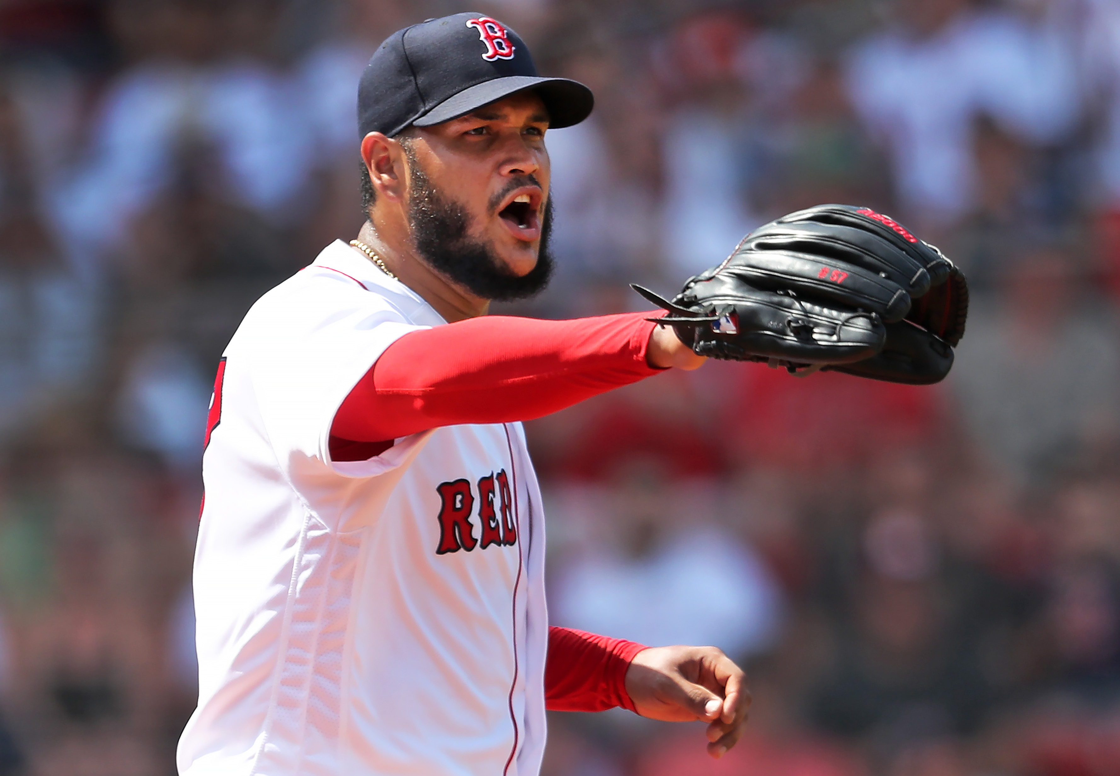 J.D. Martinez, Christian Vázquez to remain with Red Sox, while Eduardo  Rodriguez receives qualifying offer - The Boston Globe