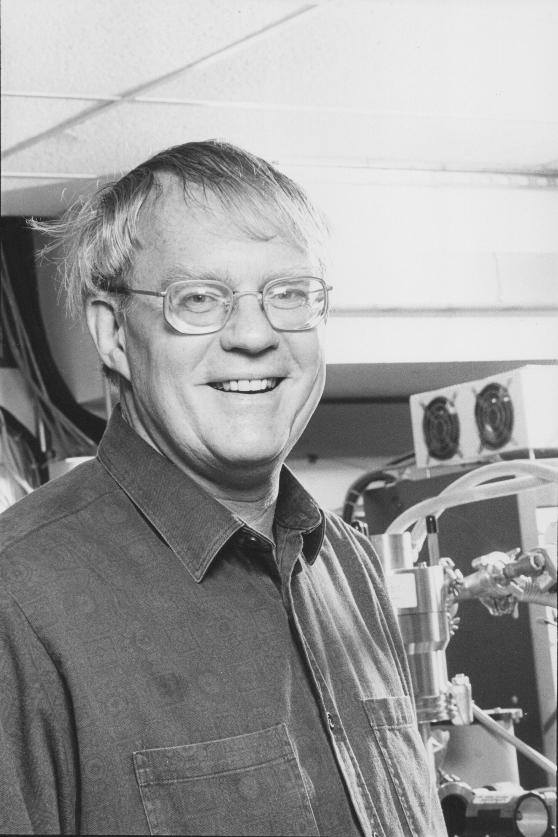 In an image provided by the school, The University of California, Berkeley astronomy professor Stuart Bowyer in 1997.