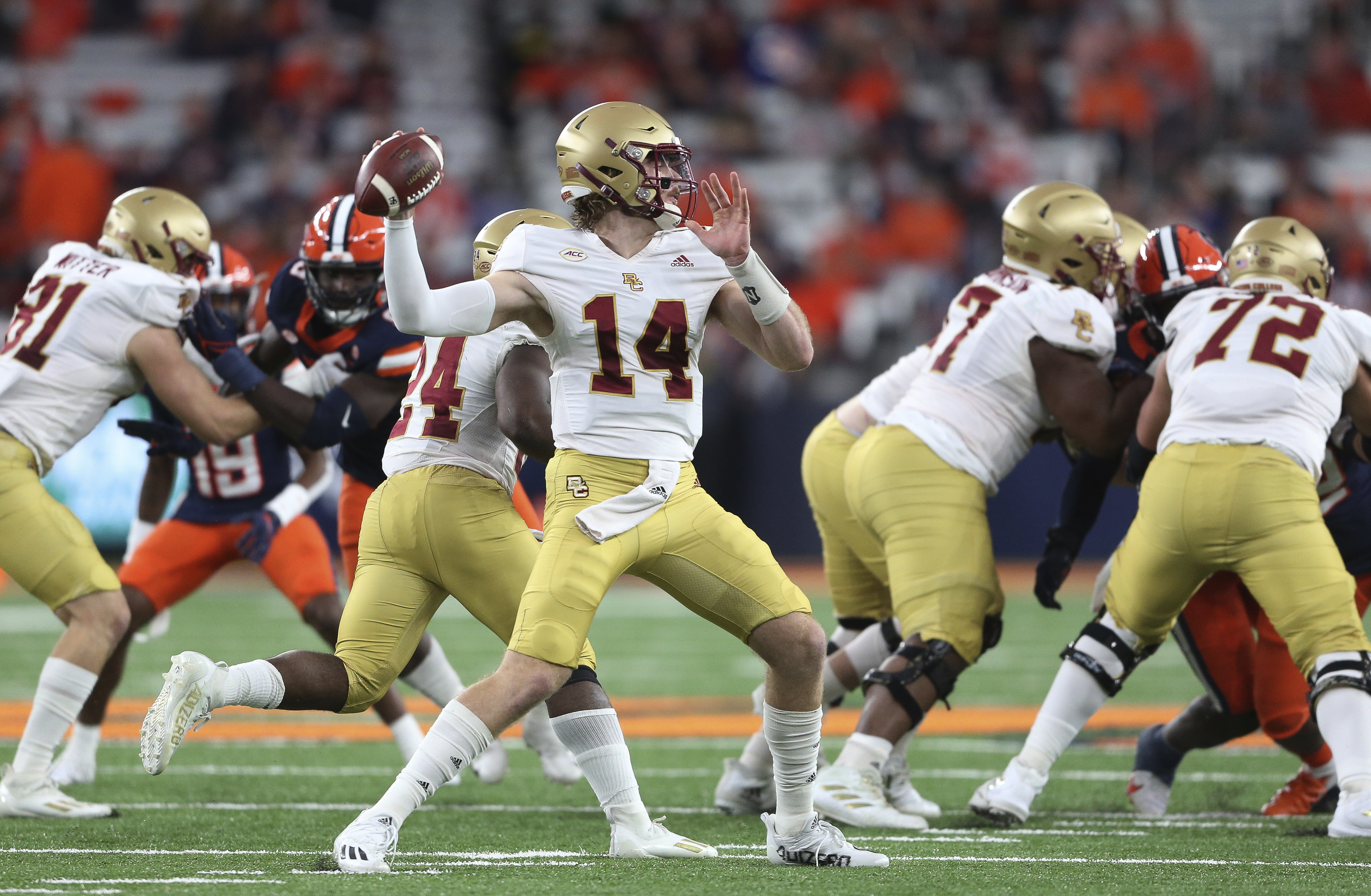 UCONN FOOTBALL: Three QBs ready for Thursday's opener against Fordham